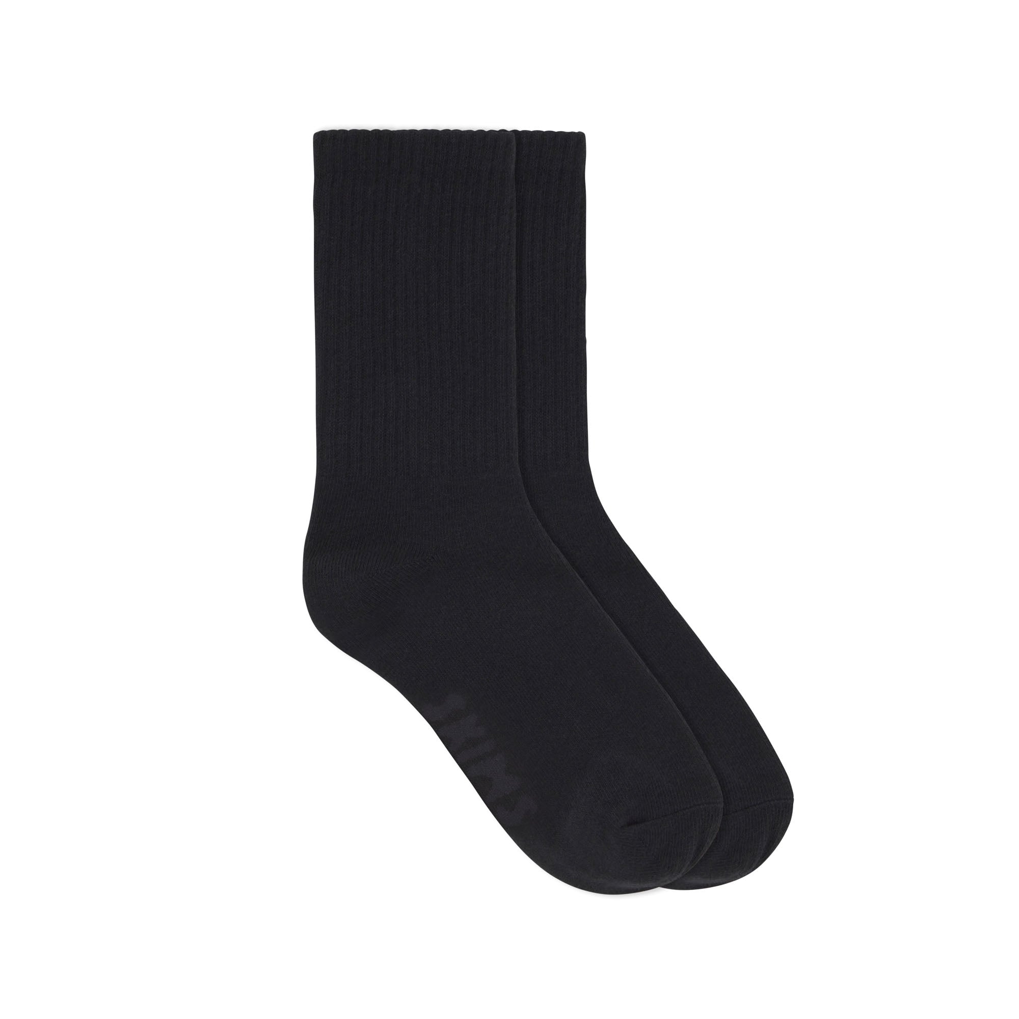 SKIMS RIBBED CREW SOCK | SOOT - Sneaker Türkiye