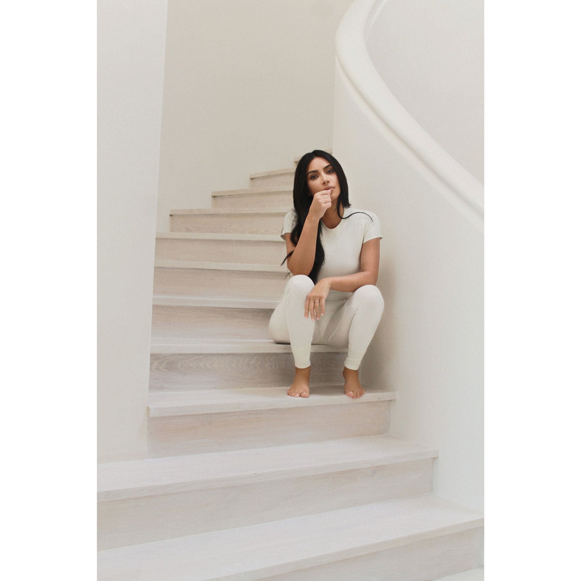 SKIMS COTTON RIB LEGGING | MINERAL - Sneaker Türkiye
