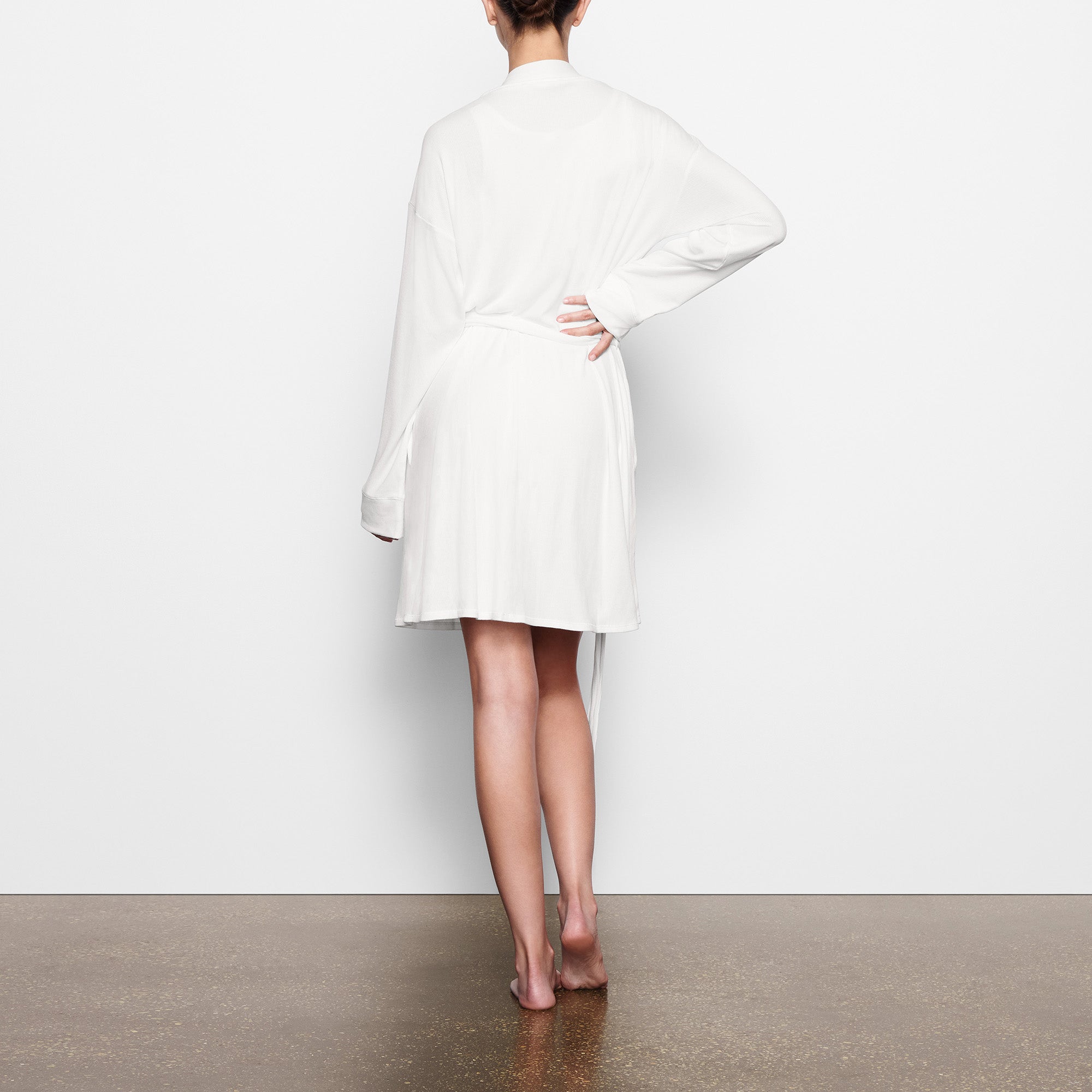 SKIMS SOFT LOUNGE ROBE | MARBLE - Sneaker Türkiye