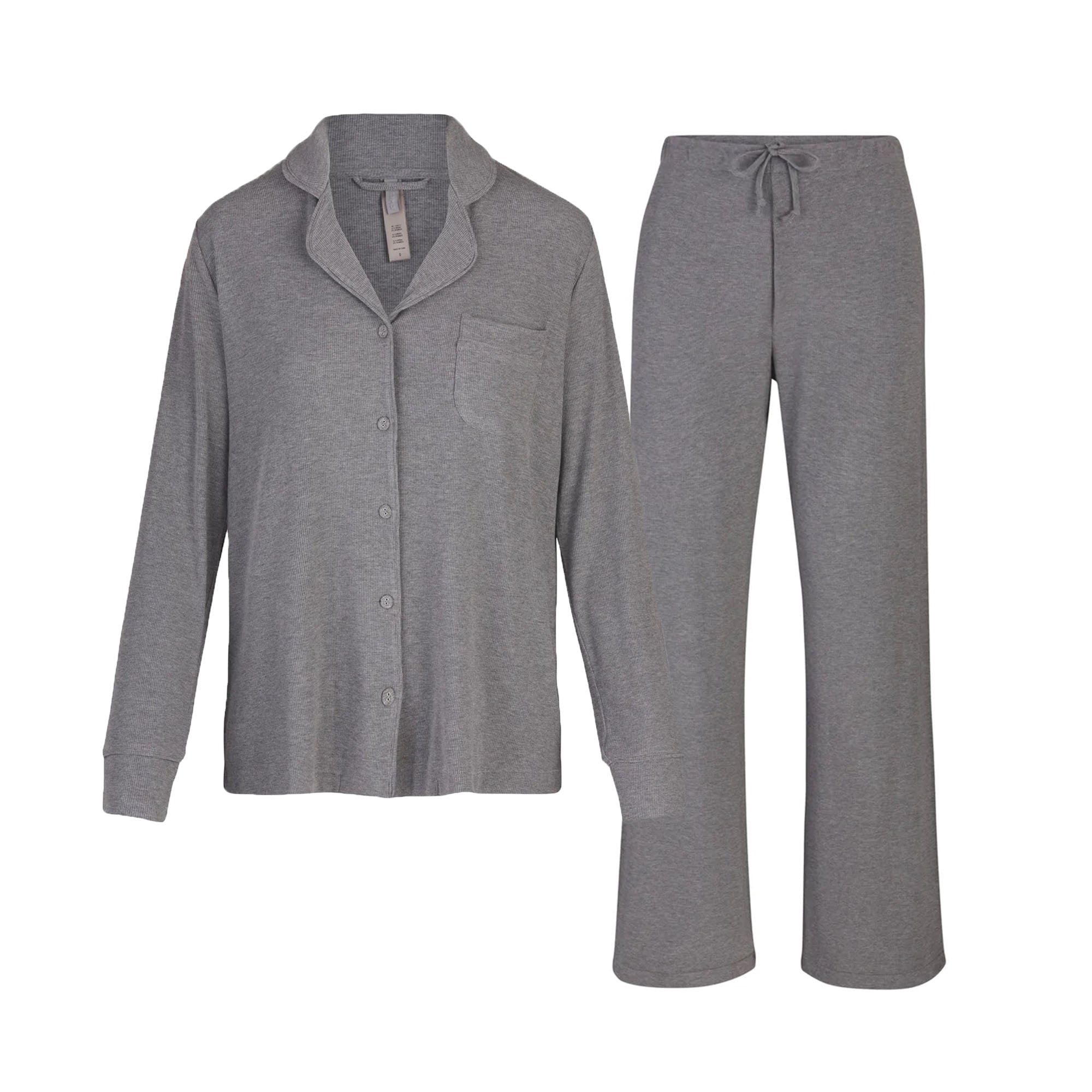 SKIMS SOFT LOUNGE SLEEP SET | HEATHER GREY - Sneaker Türkiye