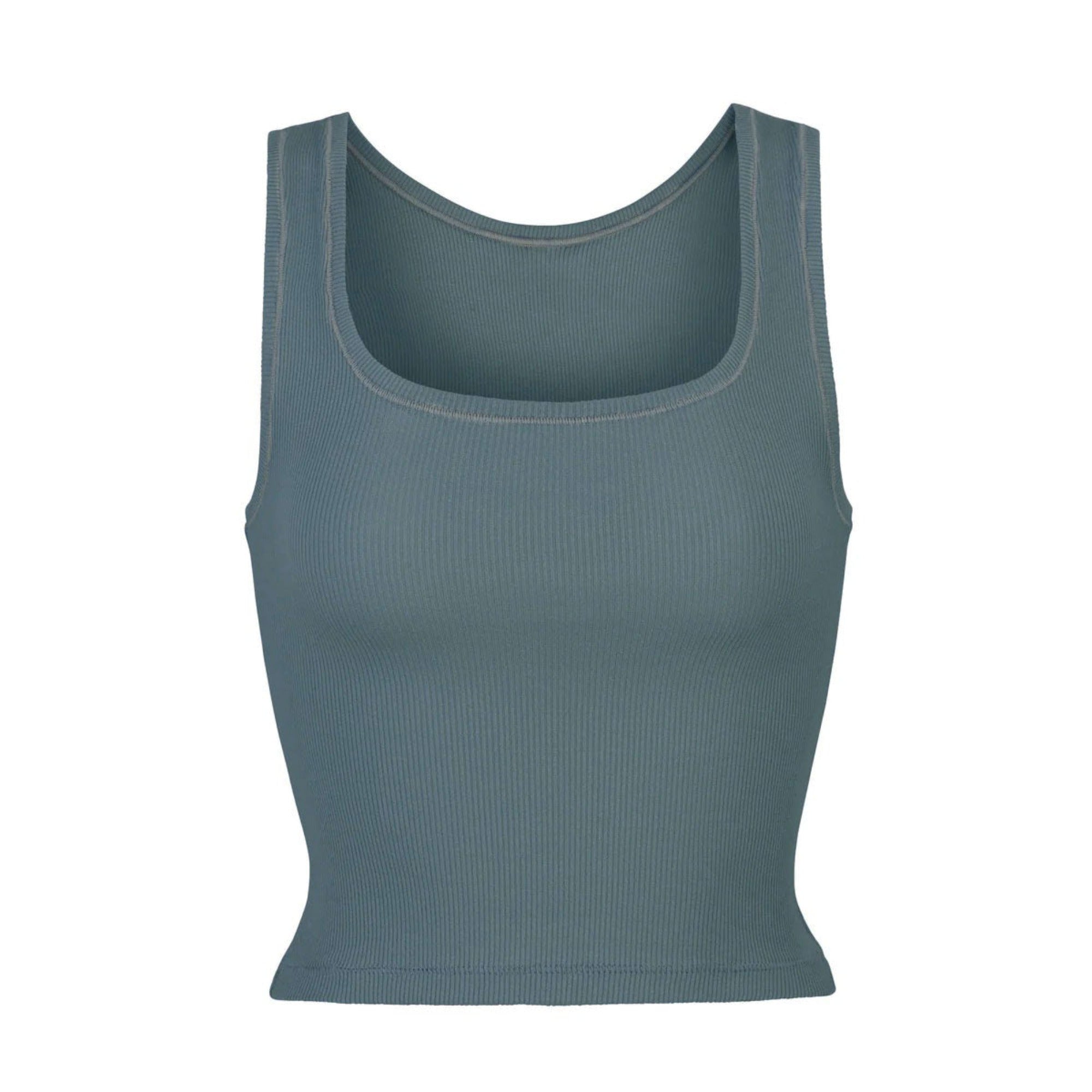 SKIMS COTTON RIB TANK | KYANITE - Sneaker Türkiye
