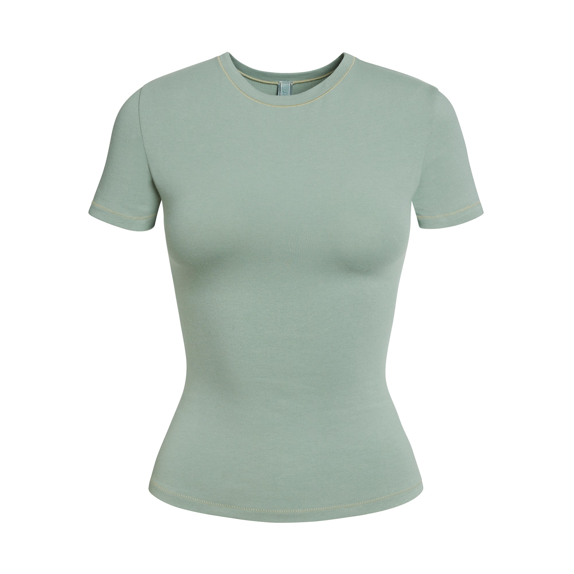SKIMS COTTON JERSEY T-SHIRT | MINERAL - Sneaker Türkiye