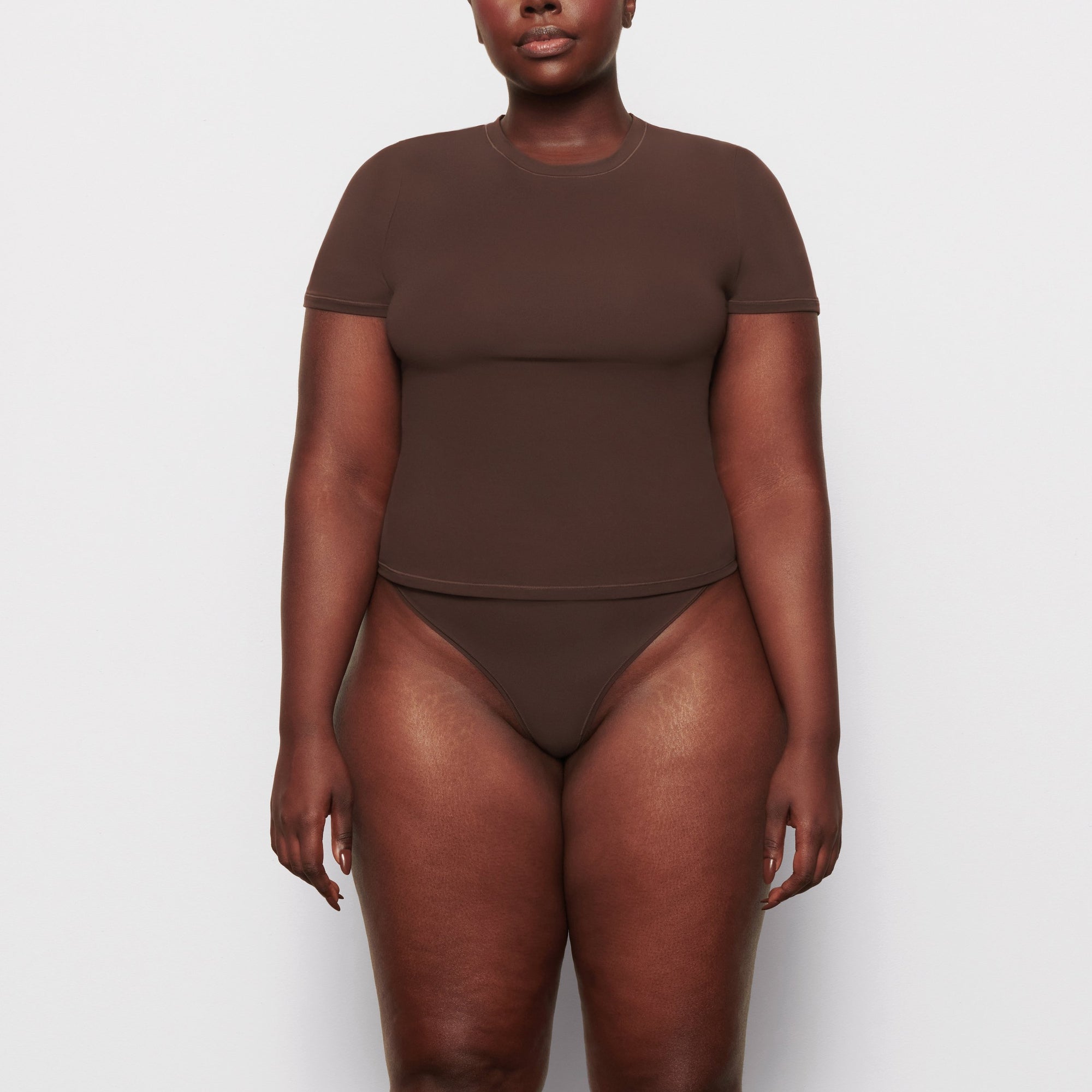 SKIMS FITS EVERYBODY T-SHIRT | COCOA - Sneaker Türkiye