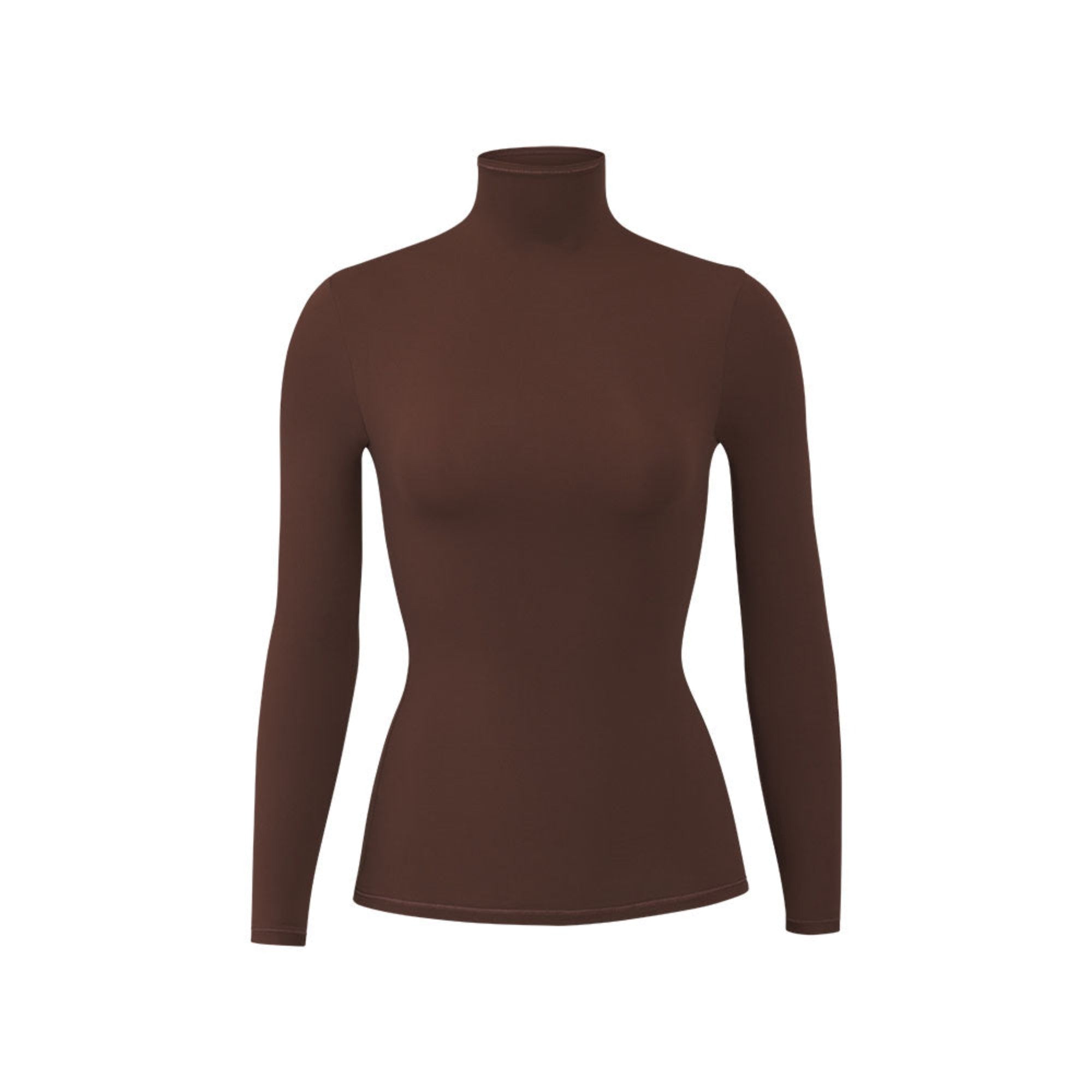 SKIMS FITS EVERYBODY TURTLENECK TOP | COCOA - Sneaker Türkiye