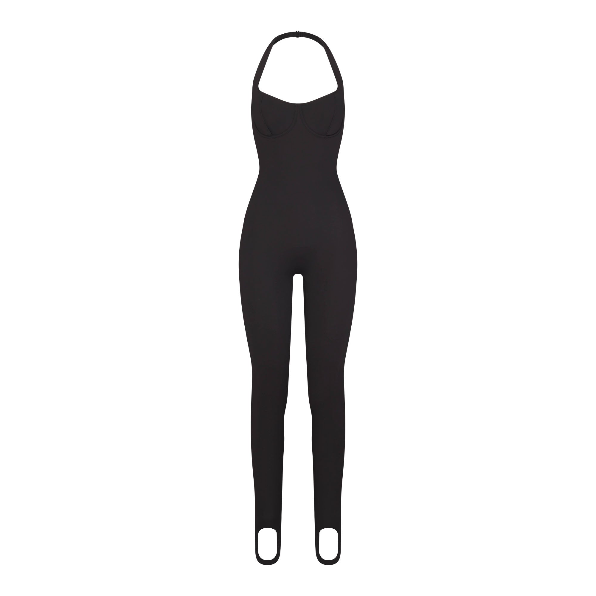 SKIMS BODY HALTER STIRRUP CATSUIT | ONYX - Sneaker Türkiye