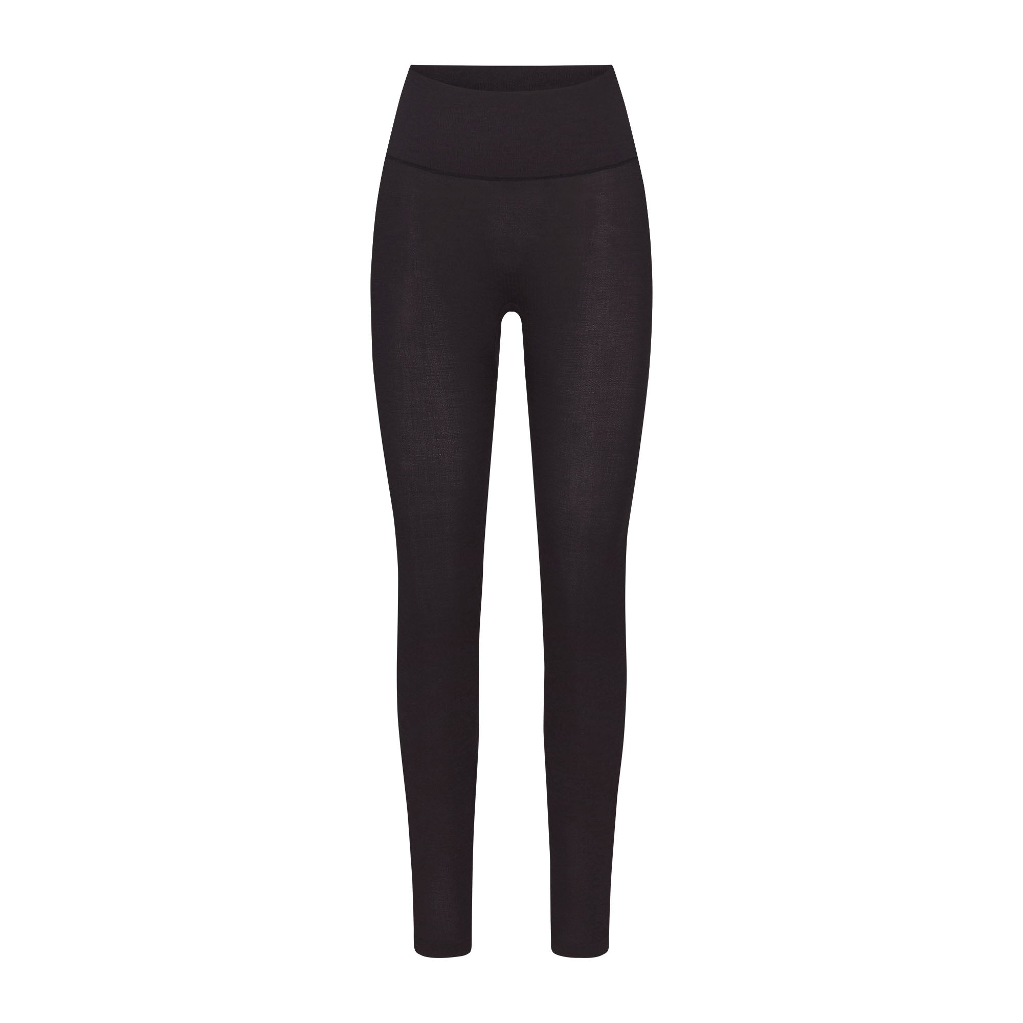 SKIMS WOOL RIB HIGH-WAISTED LEGGING | OBSIDIAN - Sneaker Türkiye
