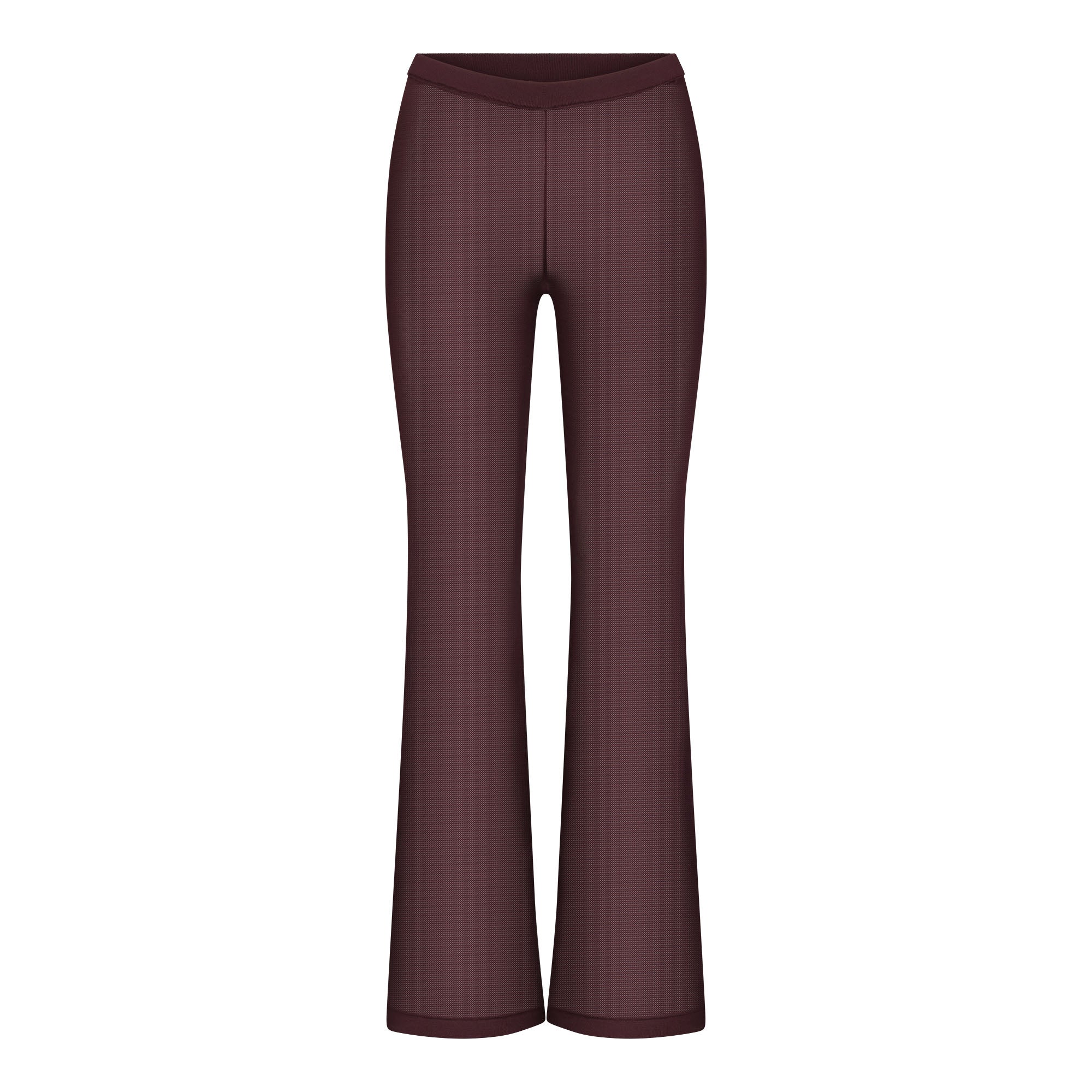 SKIMS SLINKY KNIT LOW RISE PANT | CURRANT - Sneaker Türkiye