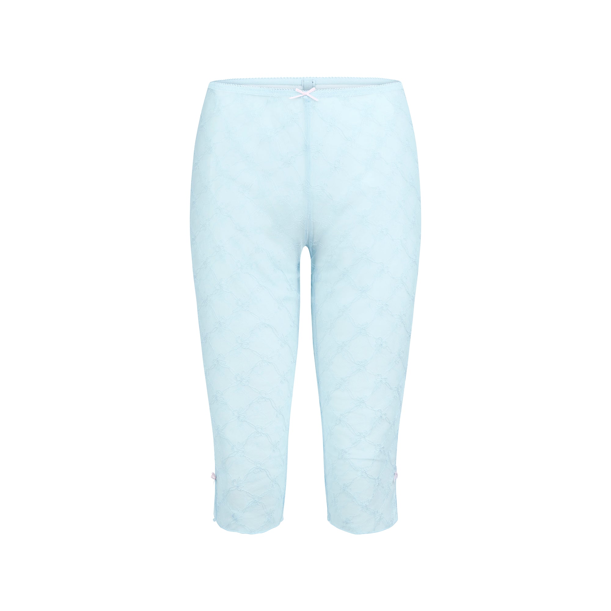 SKIMS SPRING INTIMATES CAPRI | POWDER BLUE BOW TULLE - Sneaker Türkiye