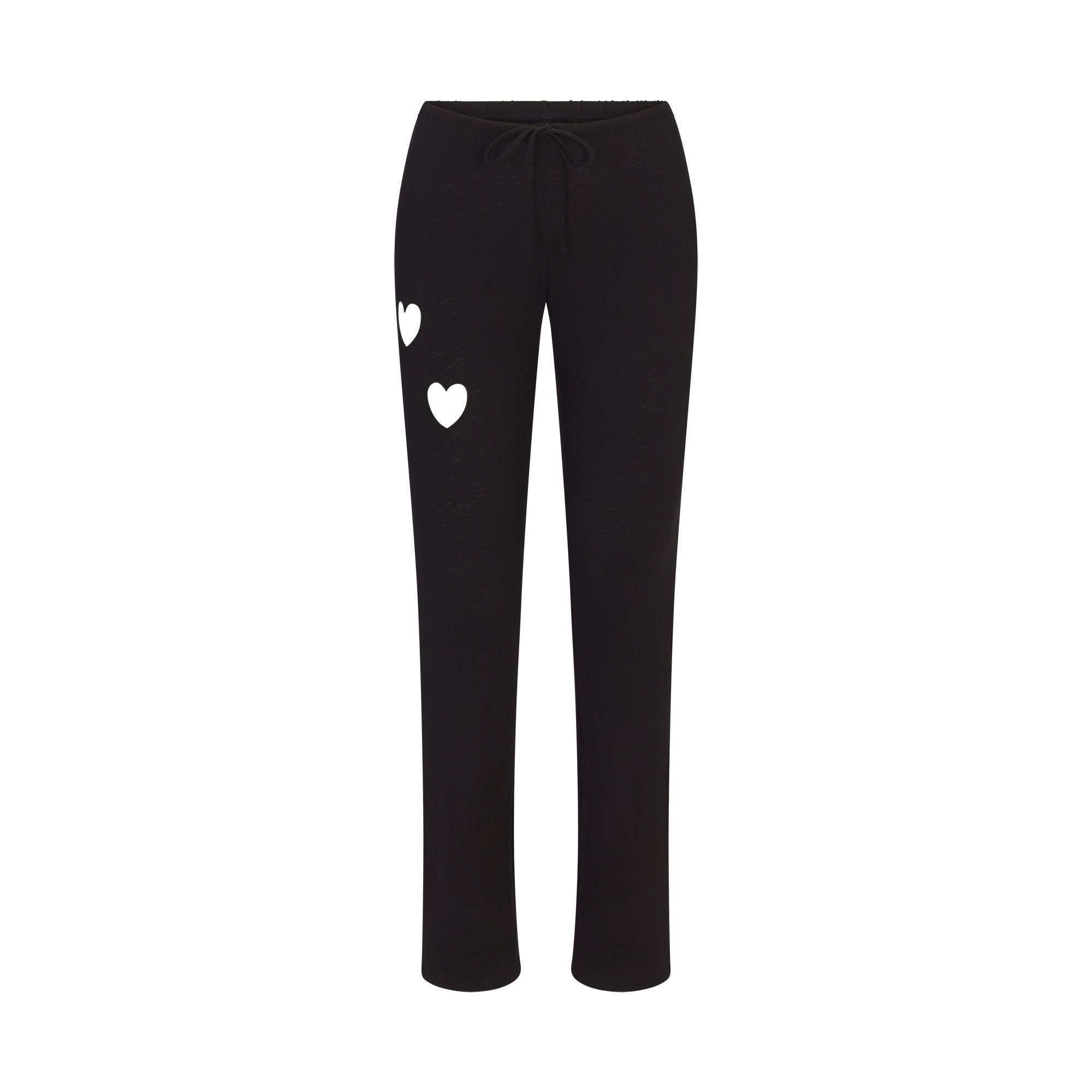 SKIMS WORN IN JERSEY HEART STRAIGHT LEG PANT | WASHED ONYX - Sneaker Türkiye