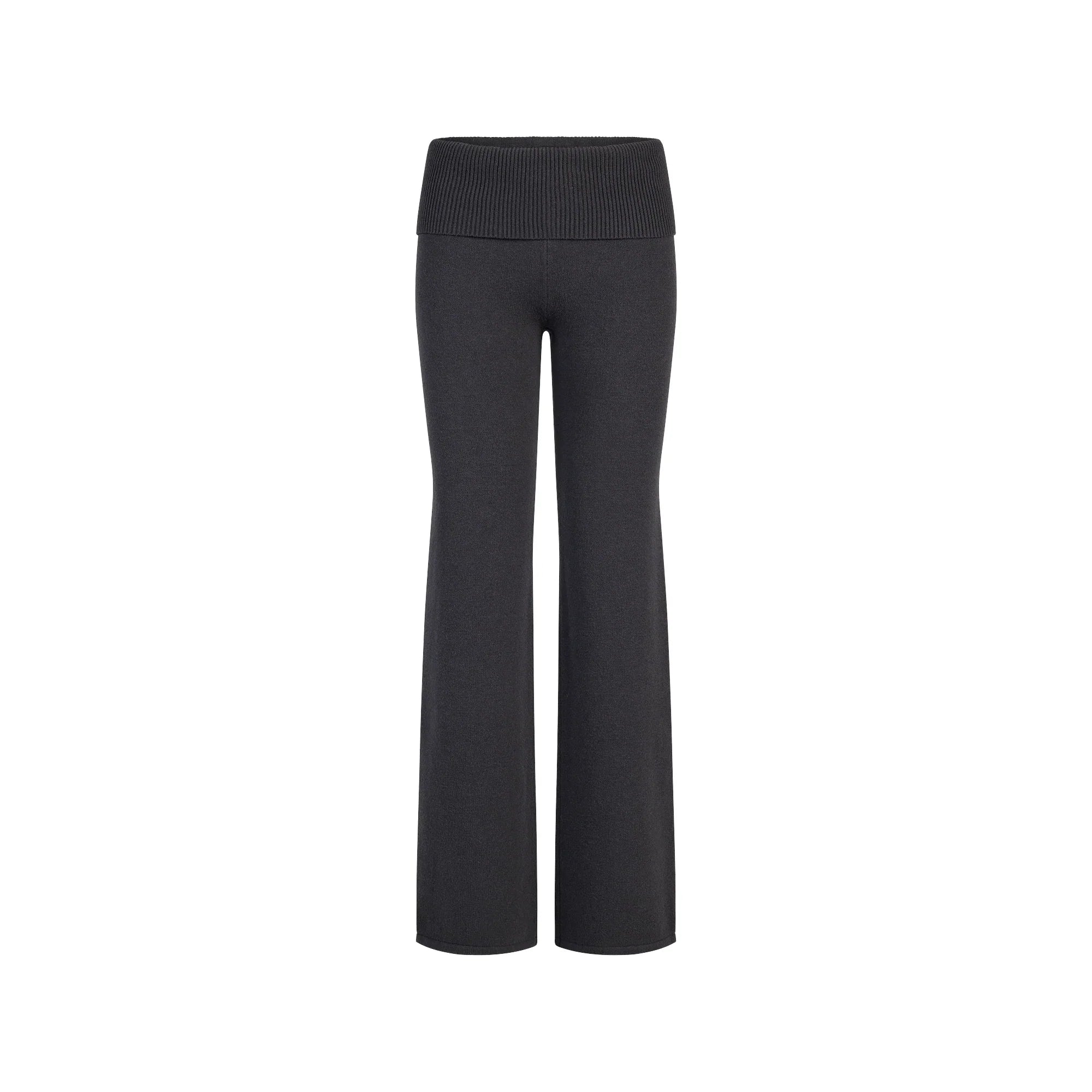 SKIMS SWEATER KNITS FOLDOVER PANT | ASH - Sneaker Türkiye