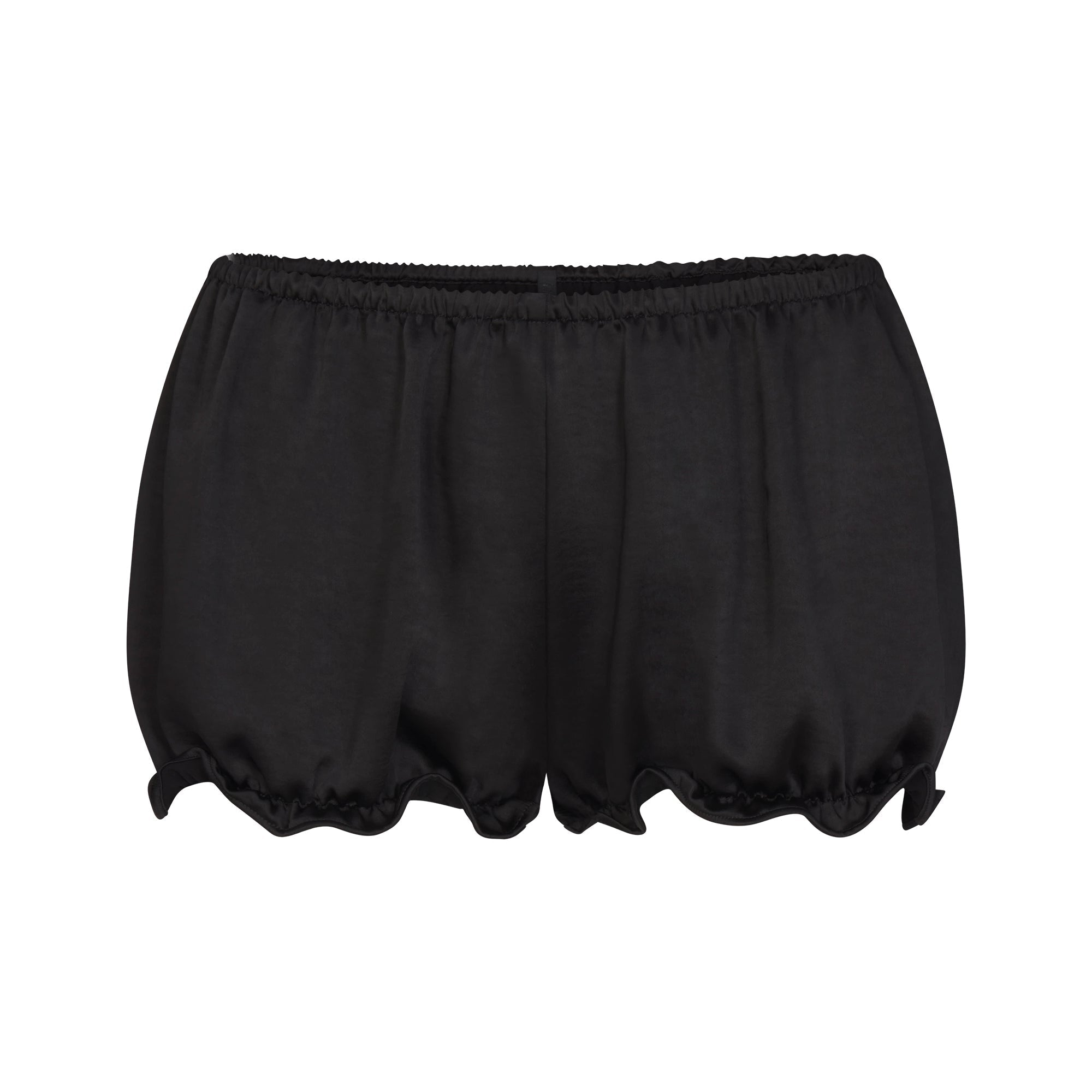 SKIMS LIGHTWEIGHT SATIN BLOOMER SHORT | OBSIDIAN - Sneaker Türkiye