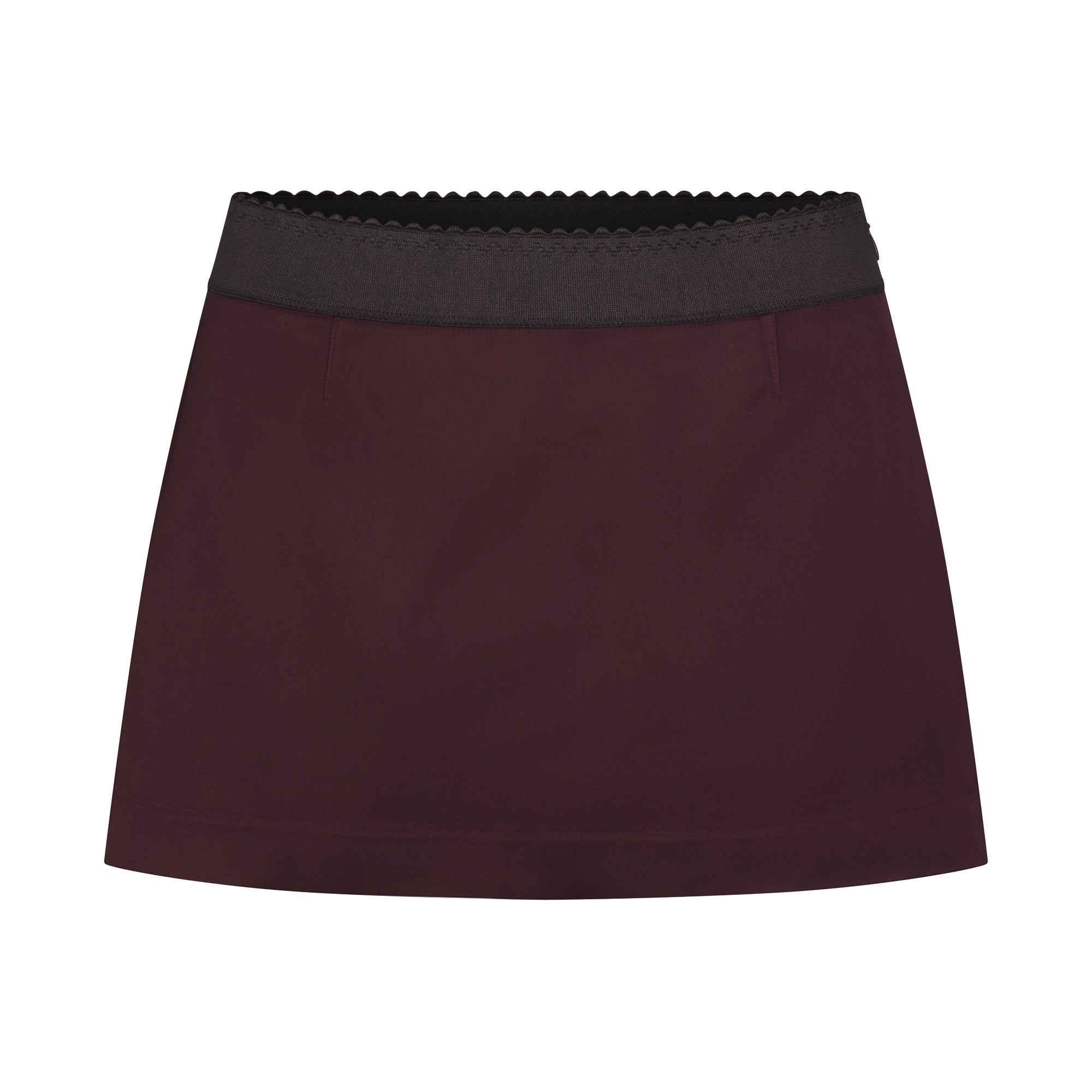 SKIMS SATIN MINI SKIRT | CURRANT - Sneaker Türkiye