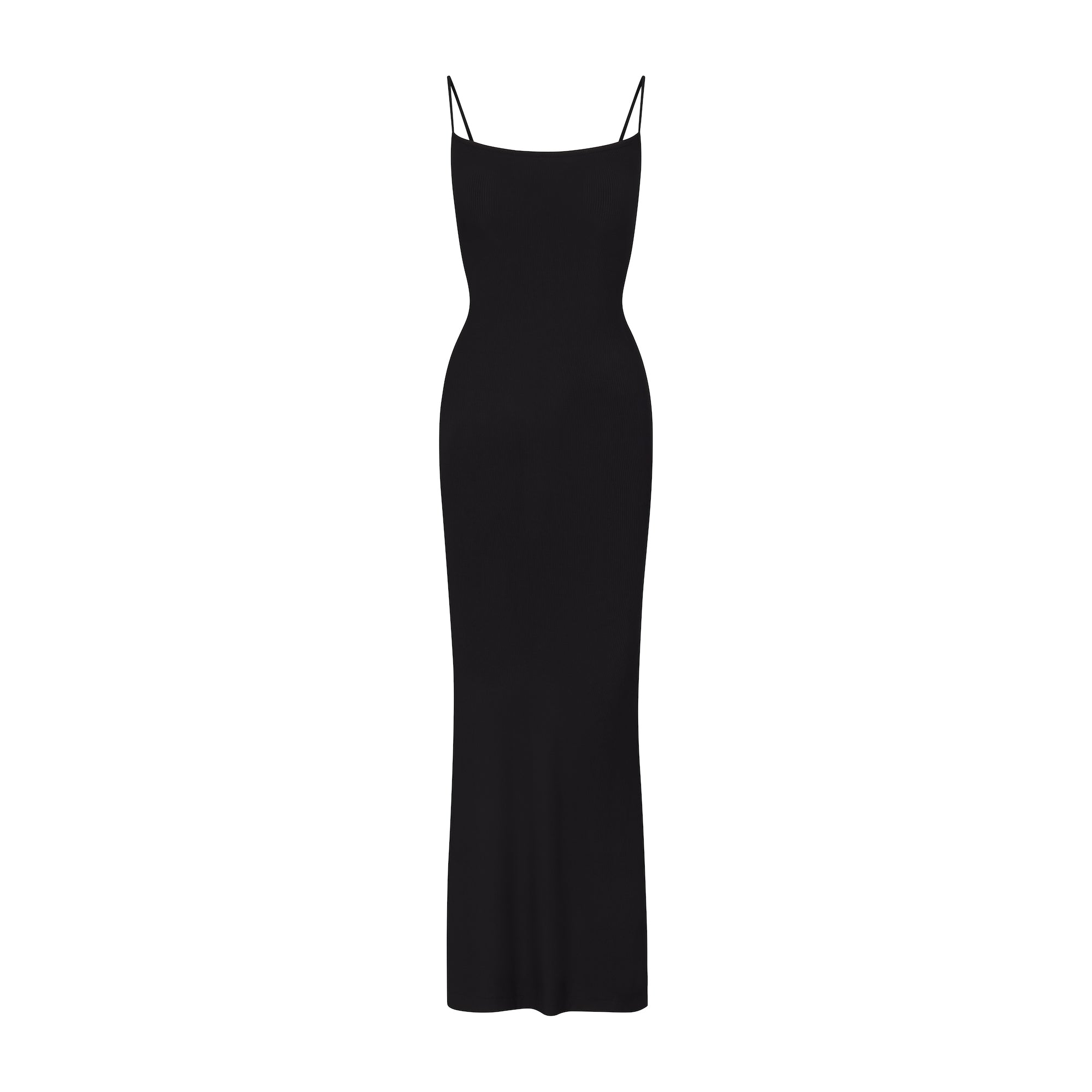 SKIMS SOFT LOUNGE PETITE LONG SLIP DRESS | ONYX - Sneaker Türkiye