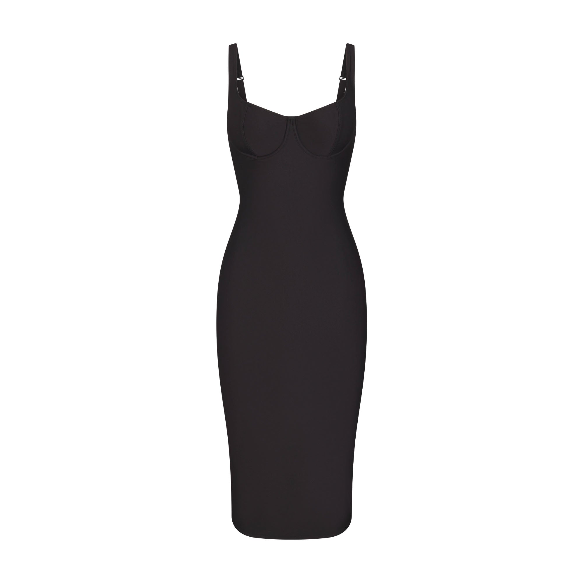 SKIMS BODY MIDI DRESS | ONYX - Sneaker Türkiye