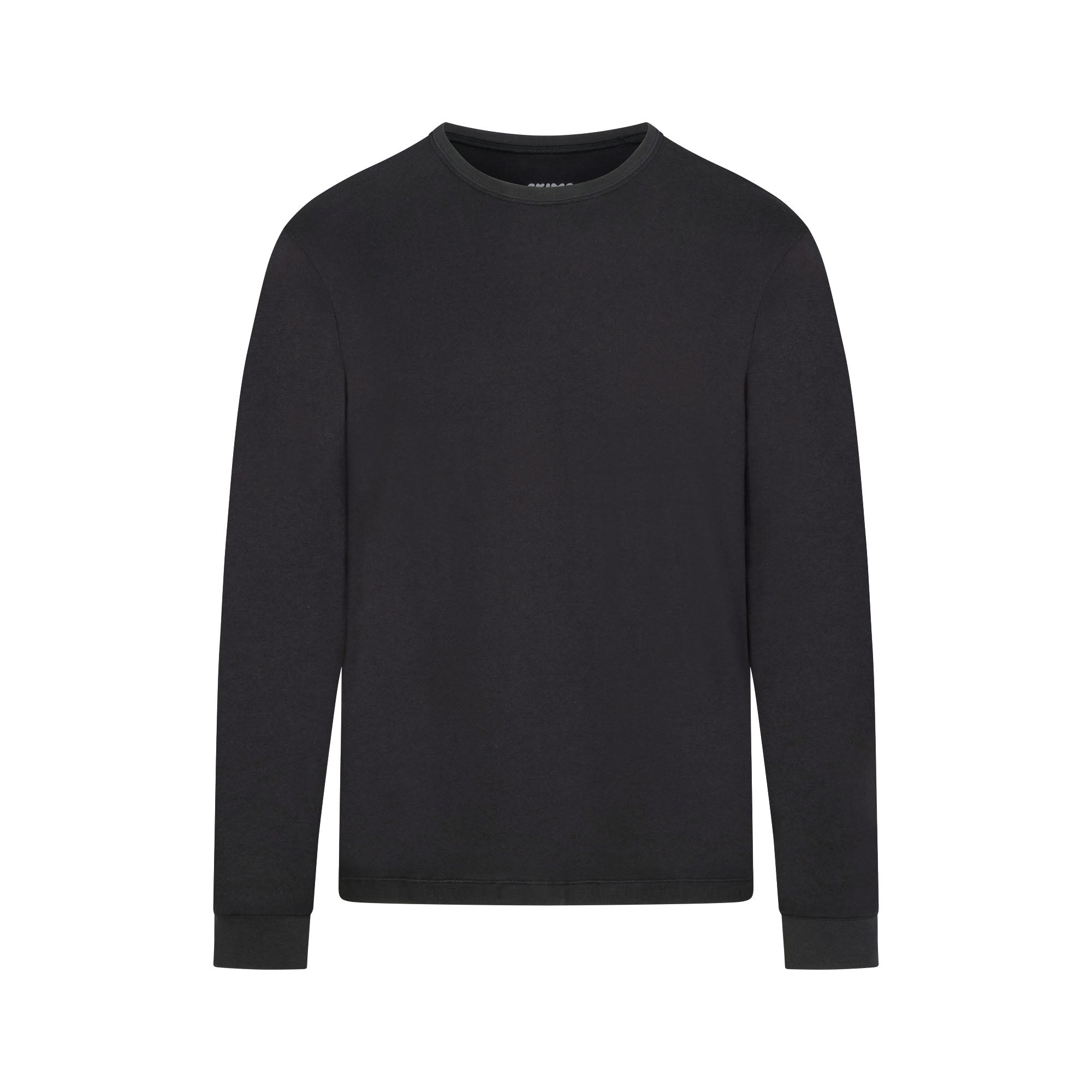 SKIMS COTTON MENS CLASSIC LONG SLEEVE T-SHIRT | ONYX - Sneaker Türkiye