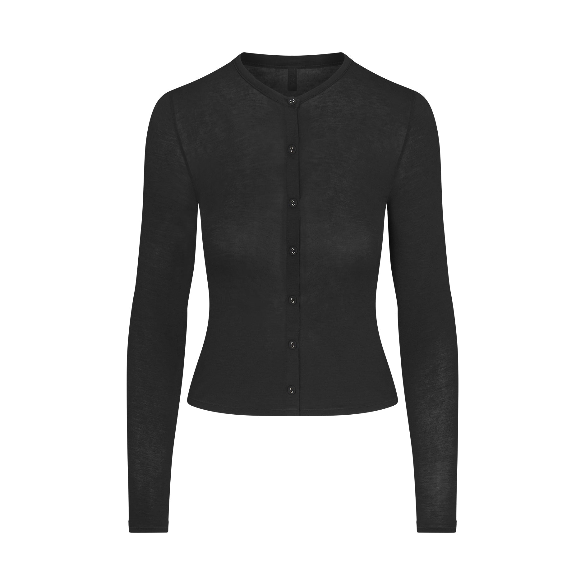 SKIMS SHEER MODAL CARDIGAN | ONYX - Sneaker Türkiye