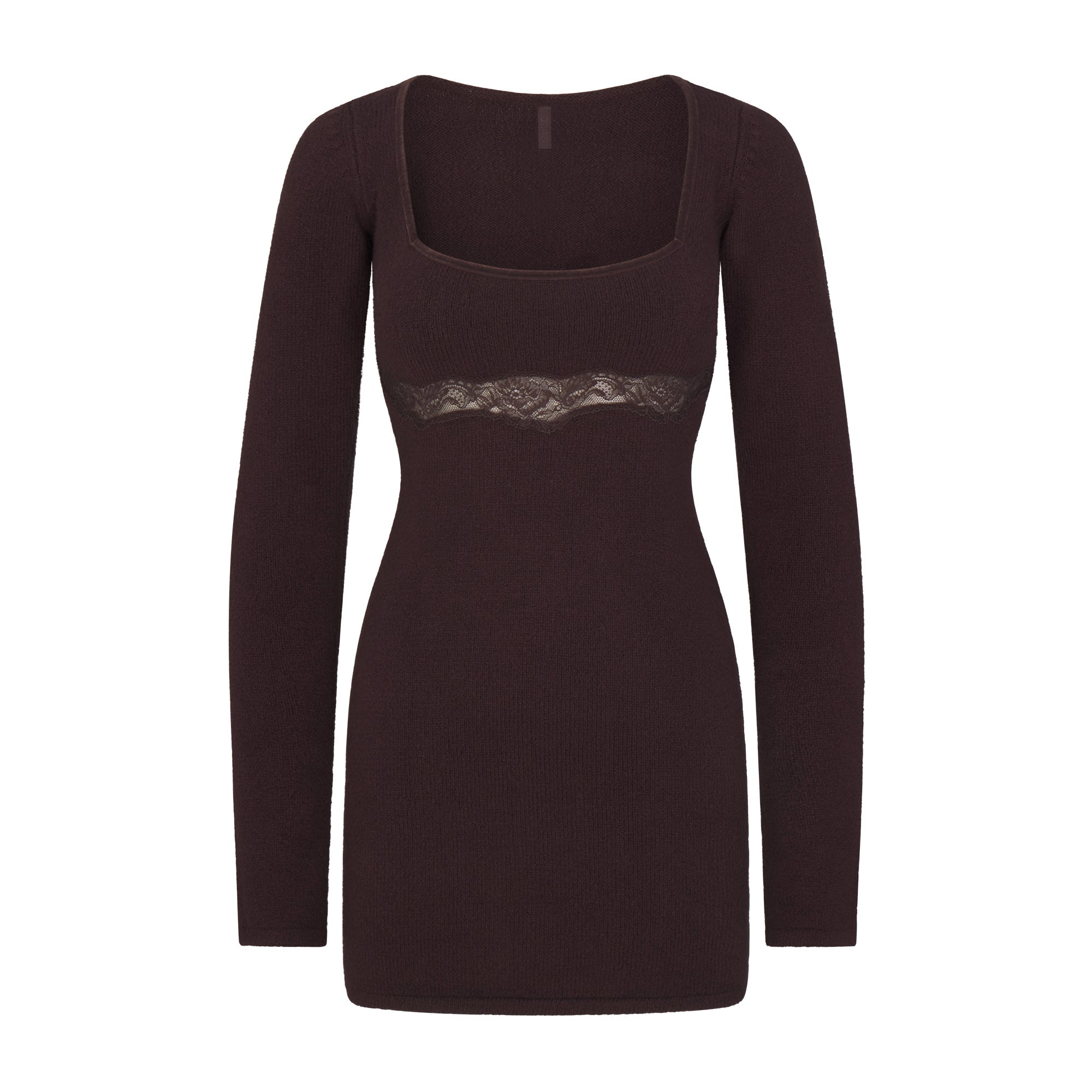 SKIMS LACE KNIT LONG SLEEVE MINI DRESS | PHOENIX - Sneaker Türkiye