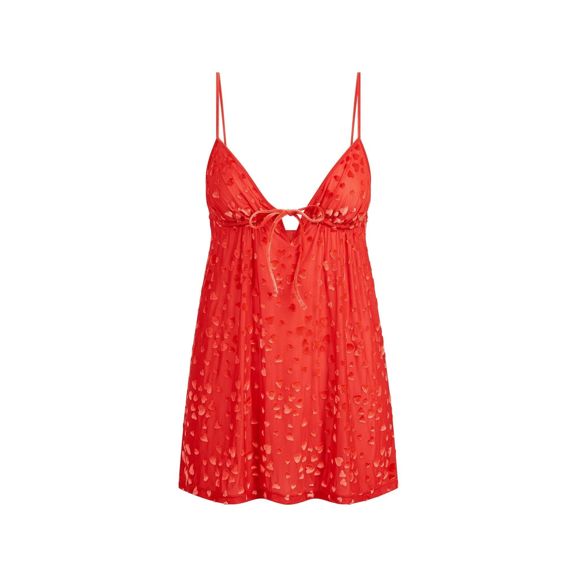 SKIMS SHEER VELVET MINI DRESS | RUBY - Sneaker Türkiye