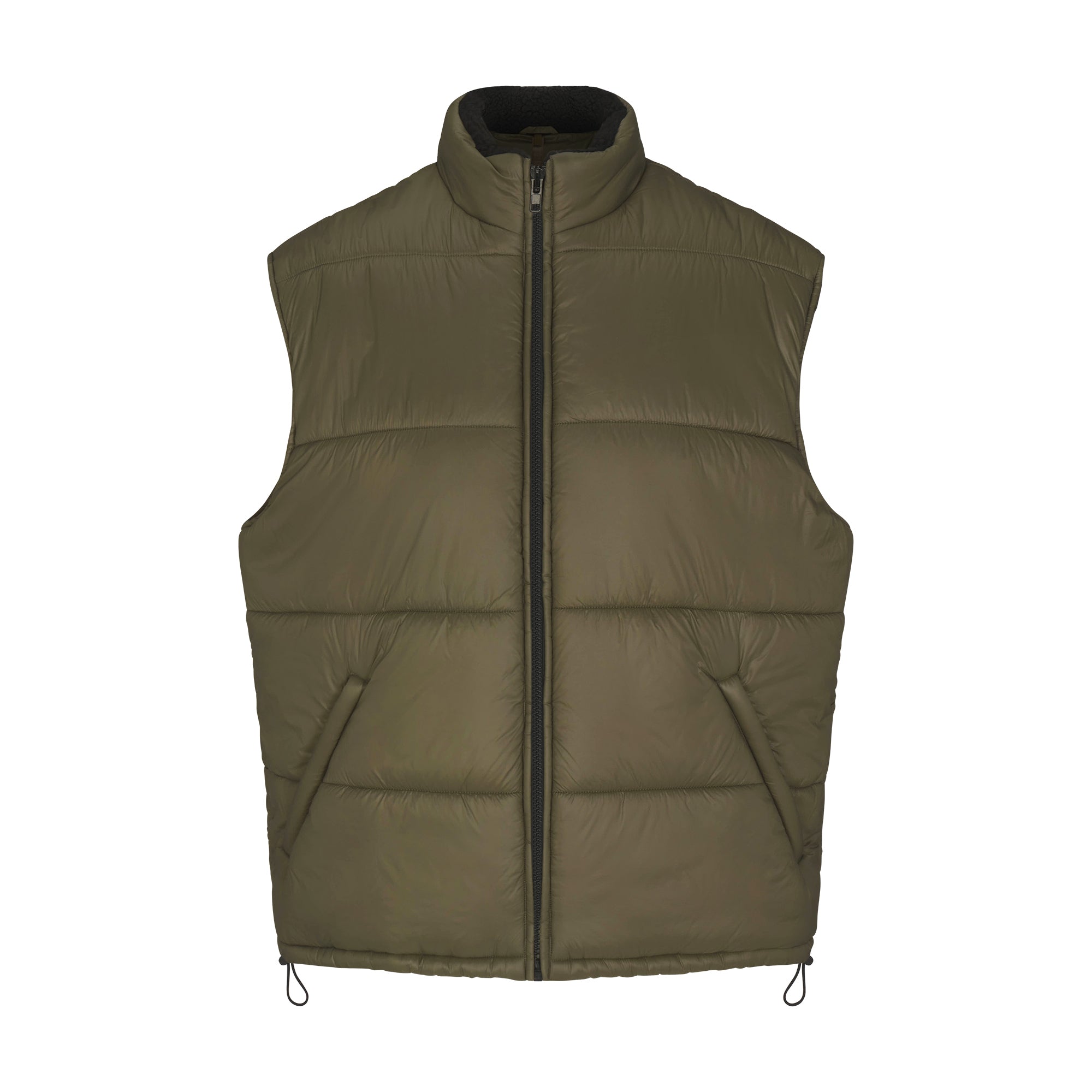 SKIMS LIGHTWEIGHT PUFFER OVERBedenD VEST | OLIVE - Sneaker Türkiye