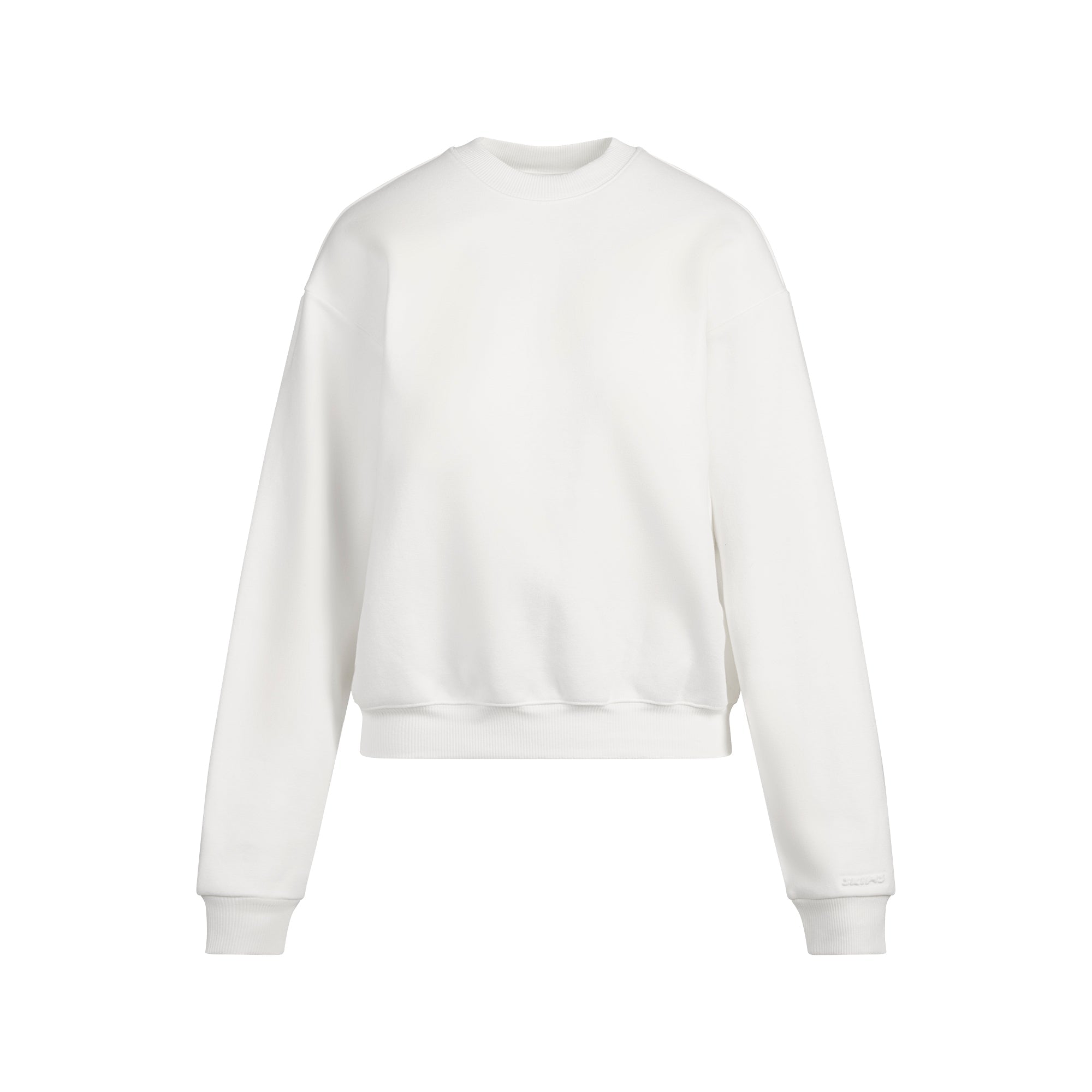 SKIMS COTTON FLEECE CLASSIC CREWNECK | MARBLE - Sneaker Türkiye