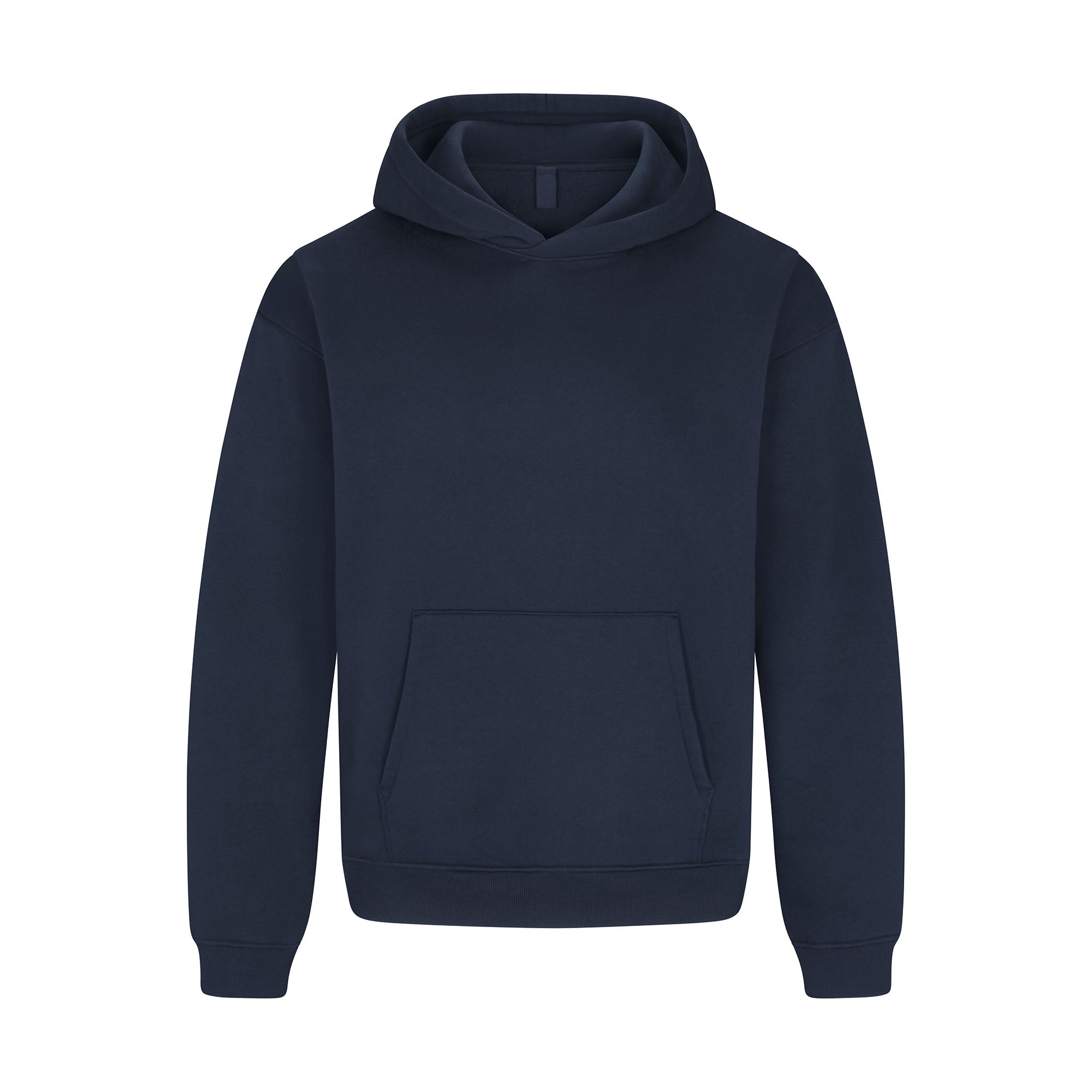 SKIMS FLEECE LOUNGE MENS RELAXED HOODIE | NAVY - Sneaker Türkiye