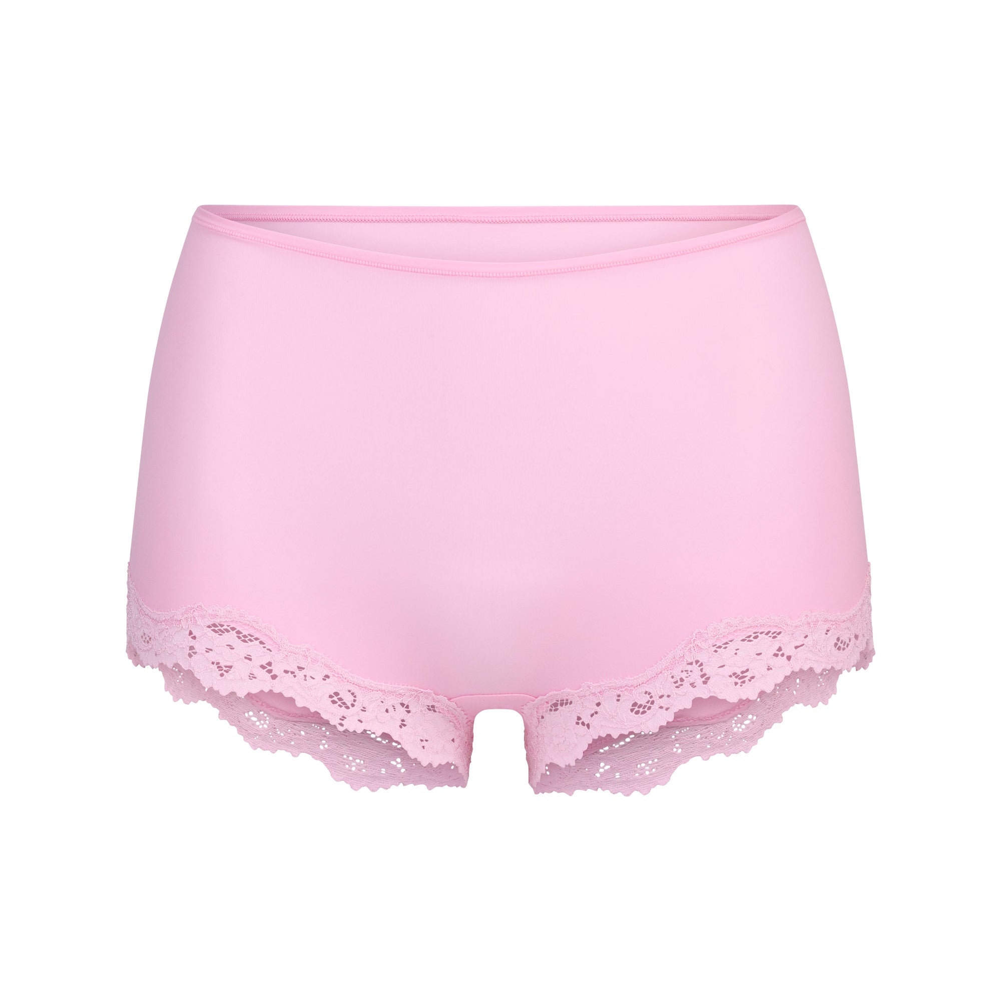 SKIMS FITS EVERYBODY LACE BOY SHORT | BUBBLE GUM TONAL - Sneaker Türkiye