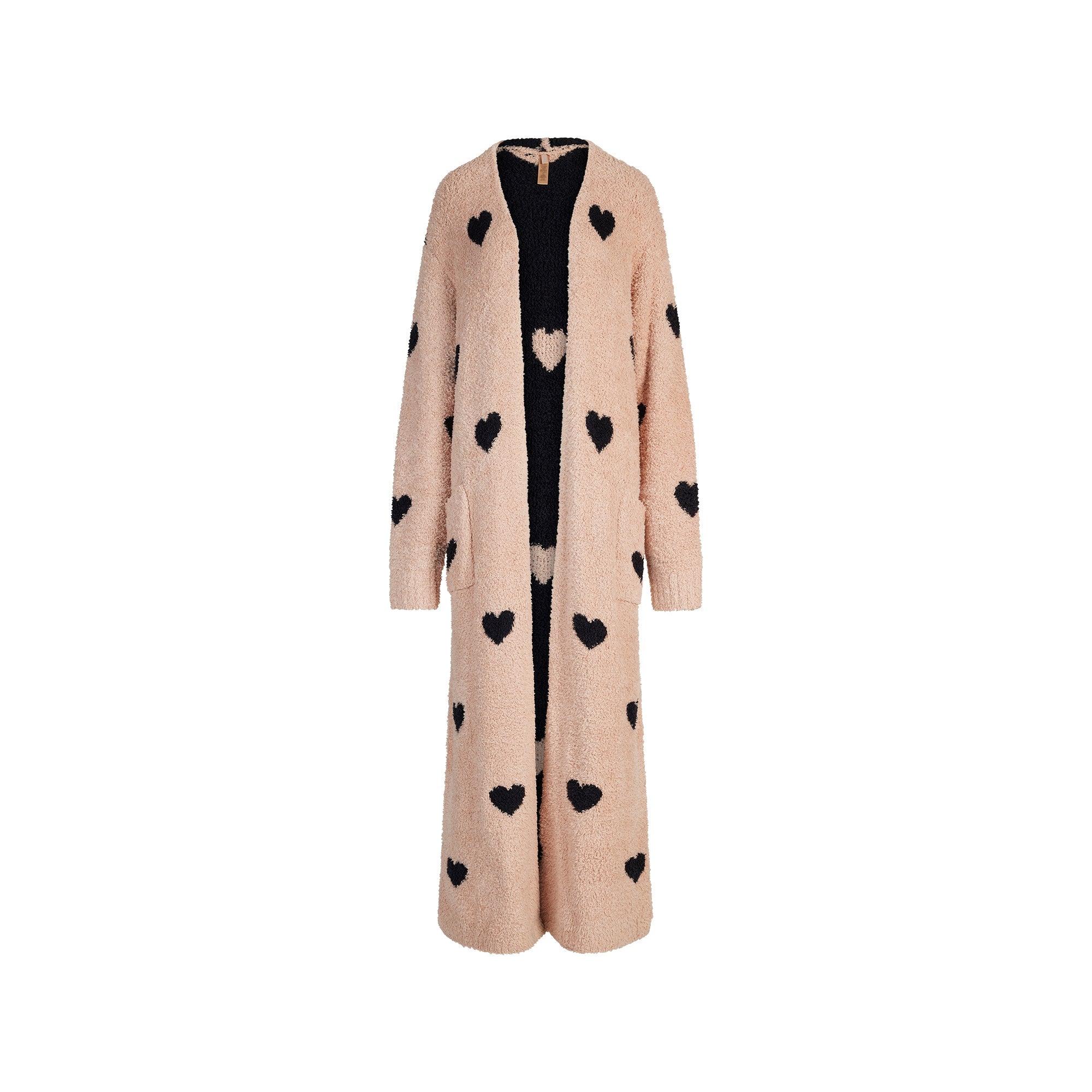 SKIMS COZY KNIT UNISEX ROBE | MICA SPACED HEARTS - Sneaker Türkiye