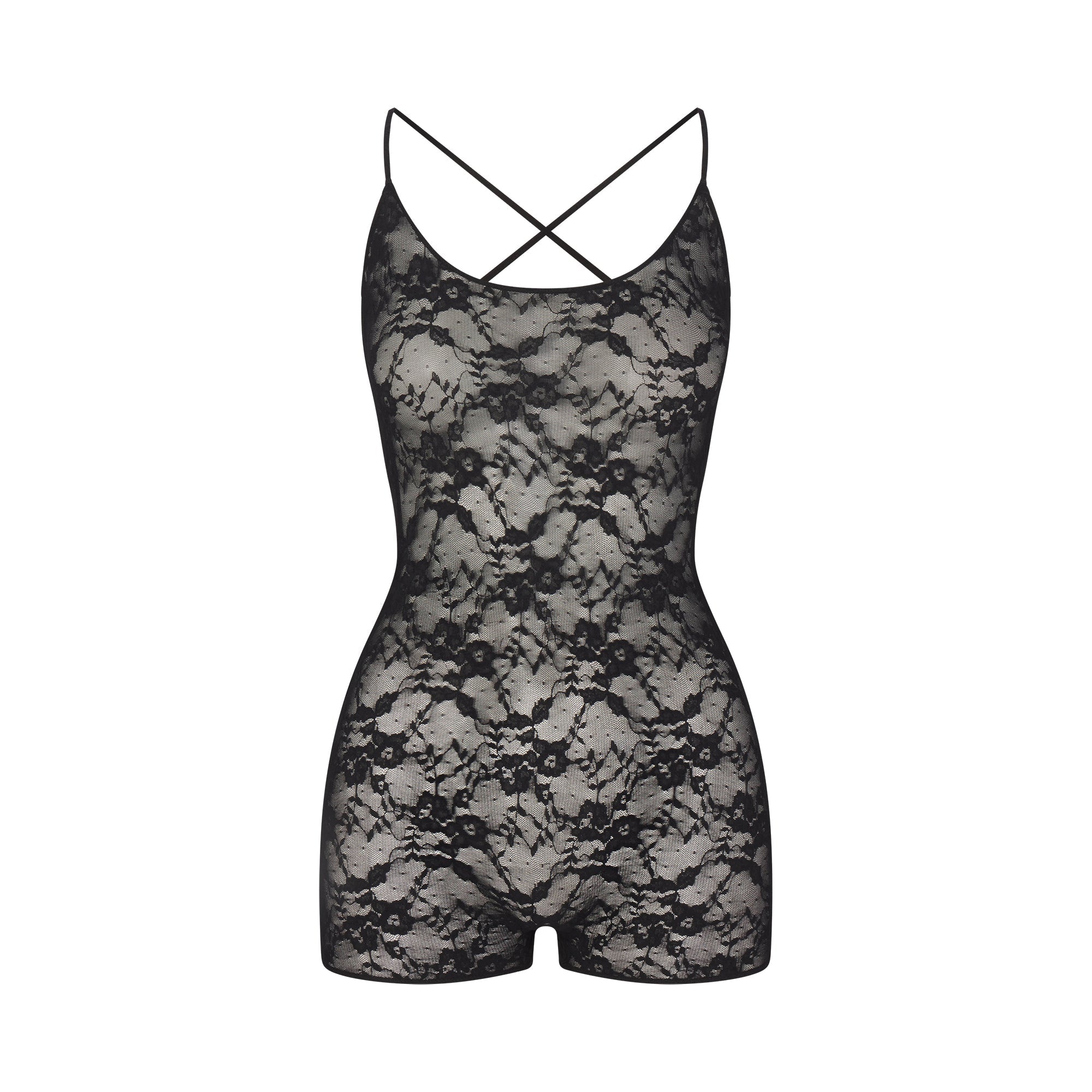 SKIMS STRETCH LACE LOW BACK ONESIE | SOOT - Sneaker Türkiye