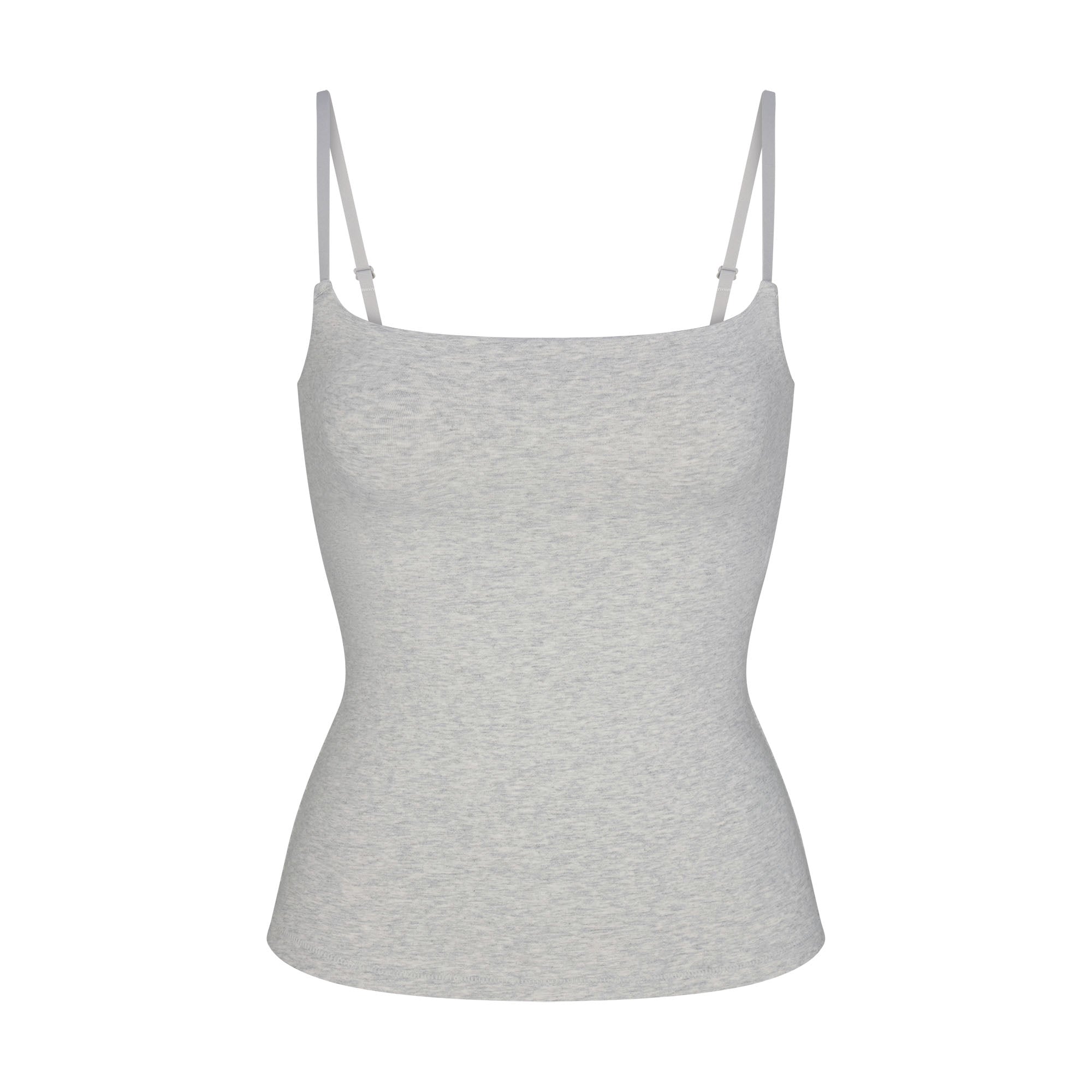 SKIMS COTTON JERSEY CAMI | LIGHT HEATHER GREY - Sneaker Türkiye
