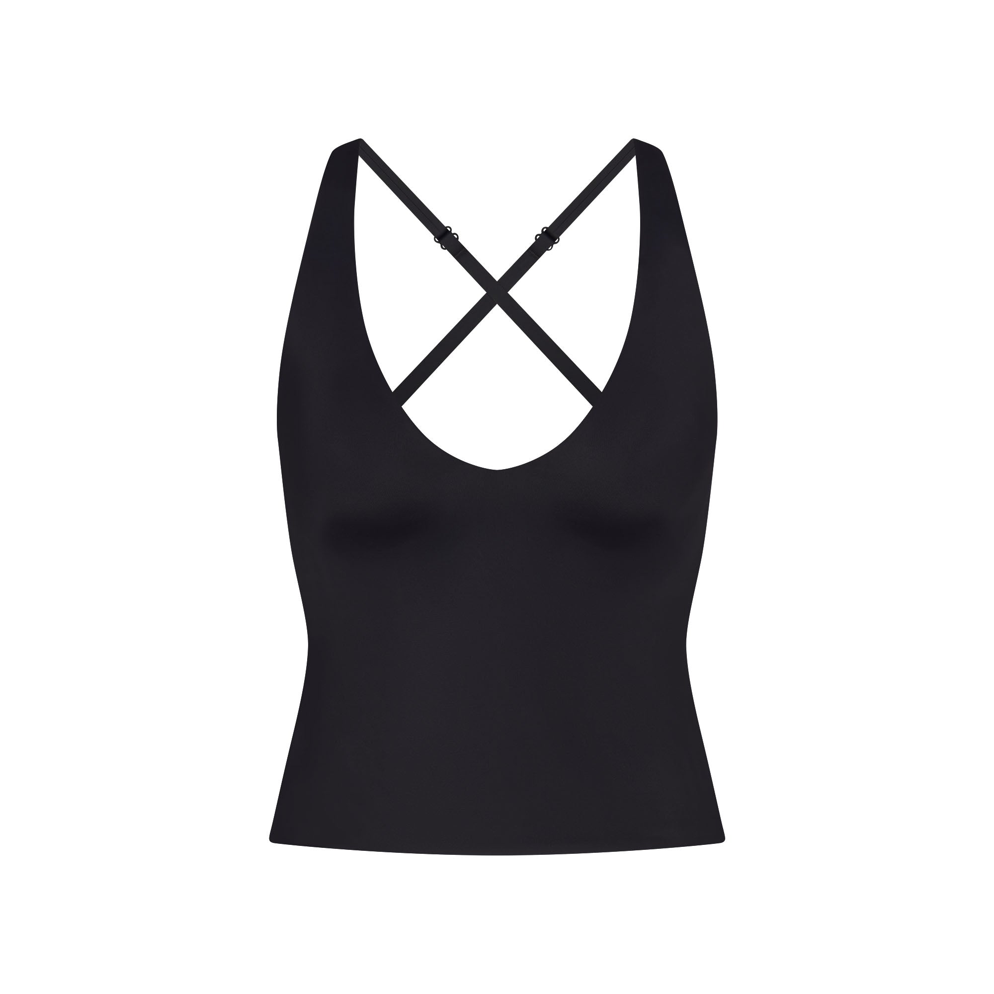 NikeSKIMS SHINE V-NECK TANK | OBSIDIAN - Sneaker Türkiye