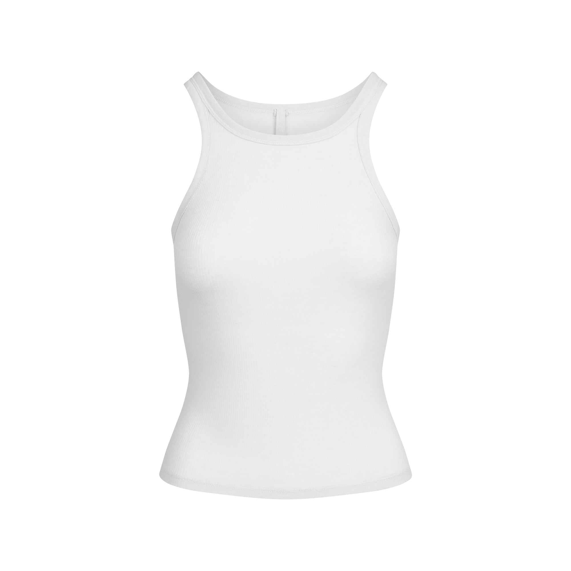 SKIMS SHEER RIB TANK | SNOW - Sneaker Türkiye