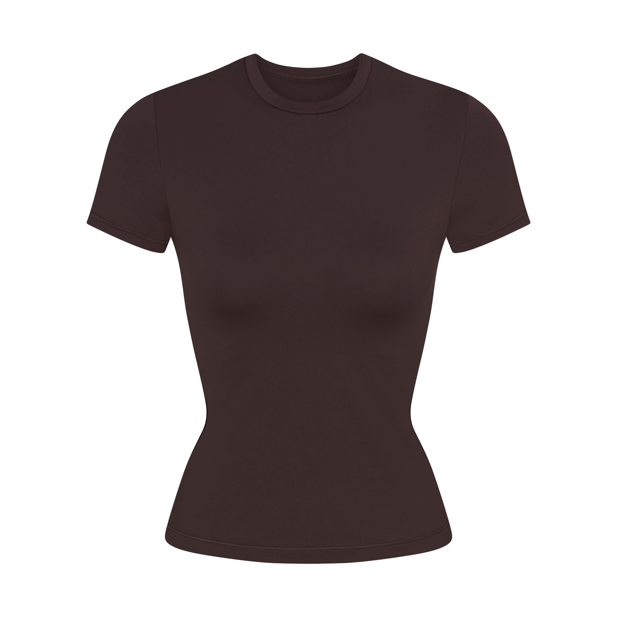 NikeSKIMS MATTE PADDED BABY TEE | DARK SEPIA - Sneaker Türkiye