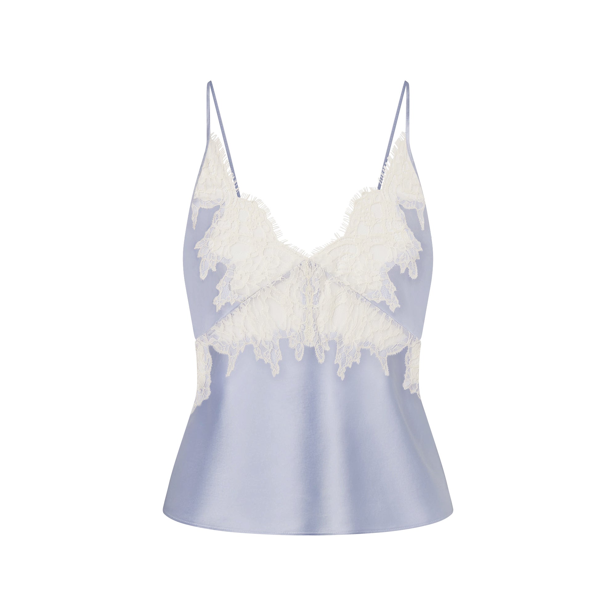 SKIMS SILK LACE CAMI | PERIWINKLE CONTRAST - Sneaker Türkiye