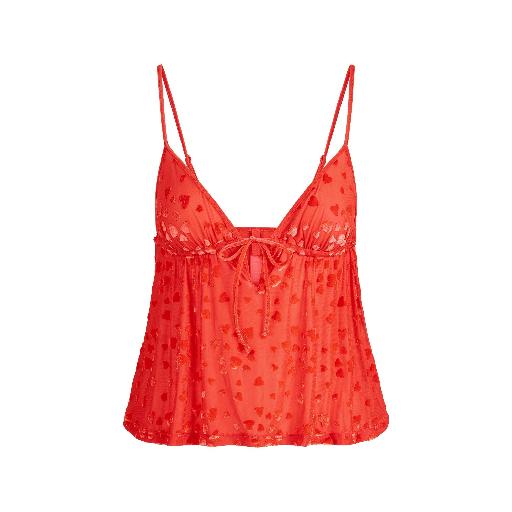 SKIMS SHEER VELVET CAMI AND PANT SET | RUBY - Sneaker Türkiye