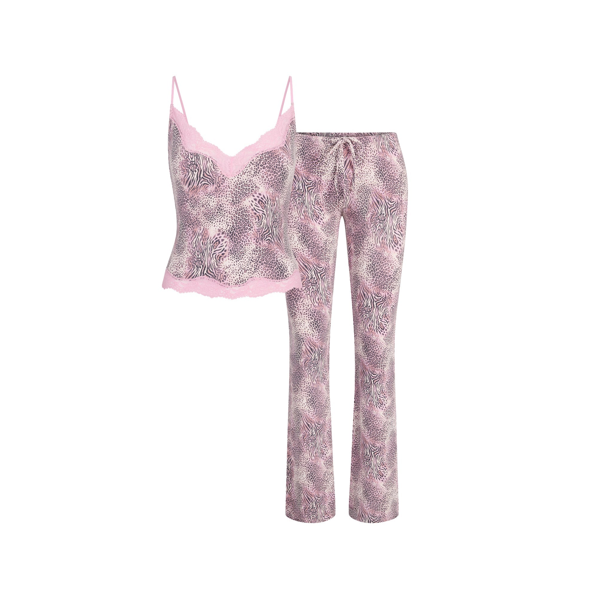 SKIMS SLEEP LACE CAMI AND PANT SET | BLOOM MINI MULTI ANIMAL - Sneaker Türkiye