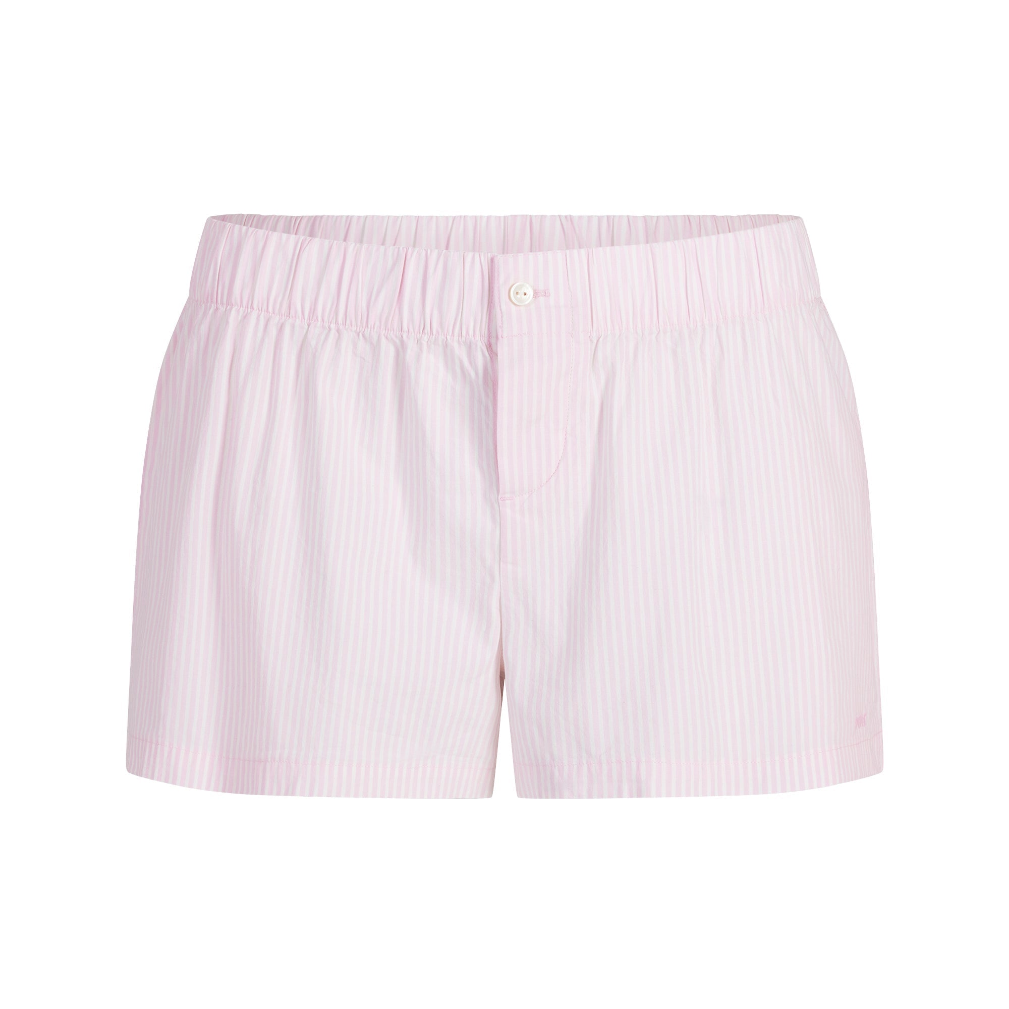 SKIMS COTTON POPLIN BOXER SLEEP SET | CHERRY BLOSSOM STRIPE - Sneaker Türkiye