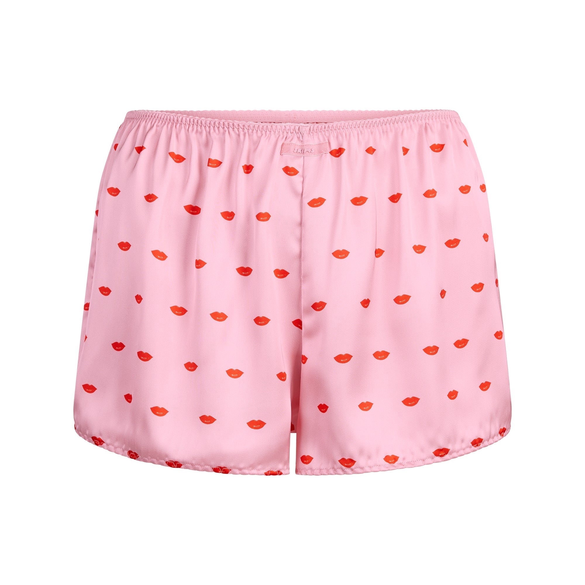 SKIMS WOVEN SHINE CAMI AND SHORT SLEEP SET | HALITE KIMS LIPS PRINT - Sneaker Türkiye