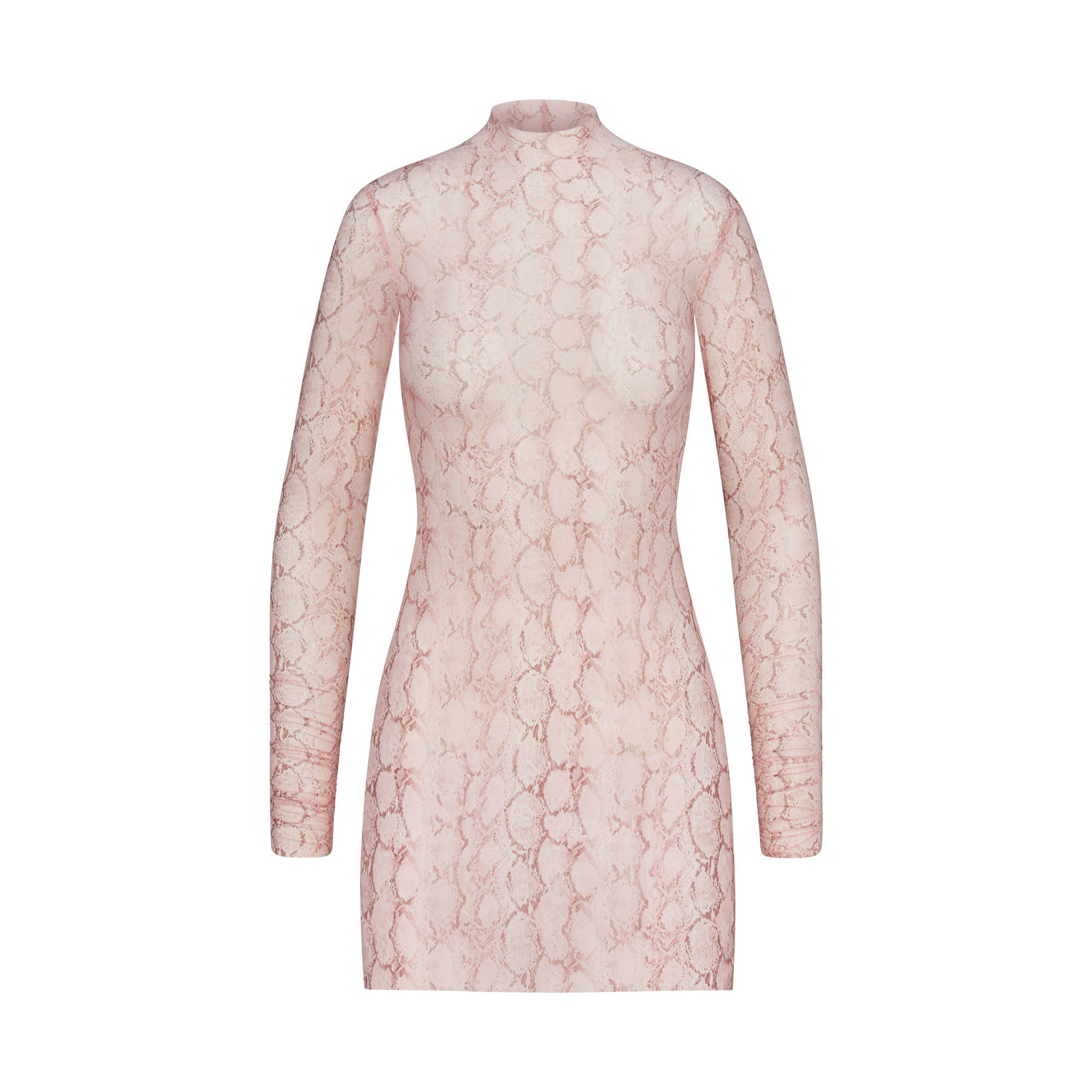 SKIMS MILKY SHEER TUNIC | ROSE PASTEL SNAKE PRINT - Sneaker Türkiye