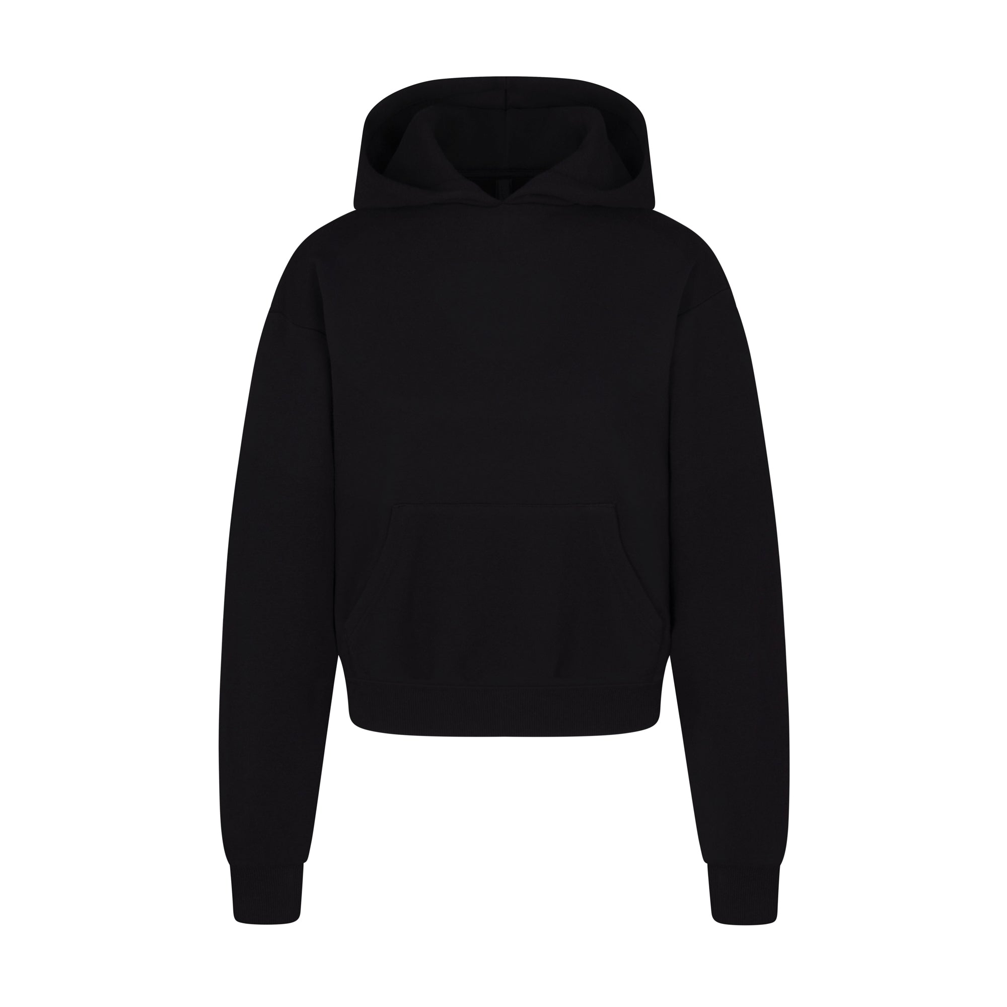 SKIMS COTTON FLEECE CLASSIC HOODIE | ONYX - Sneaker Türkiye