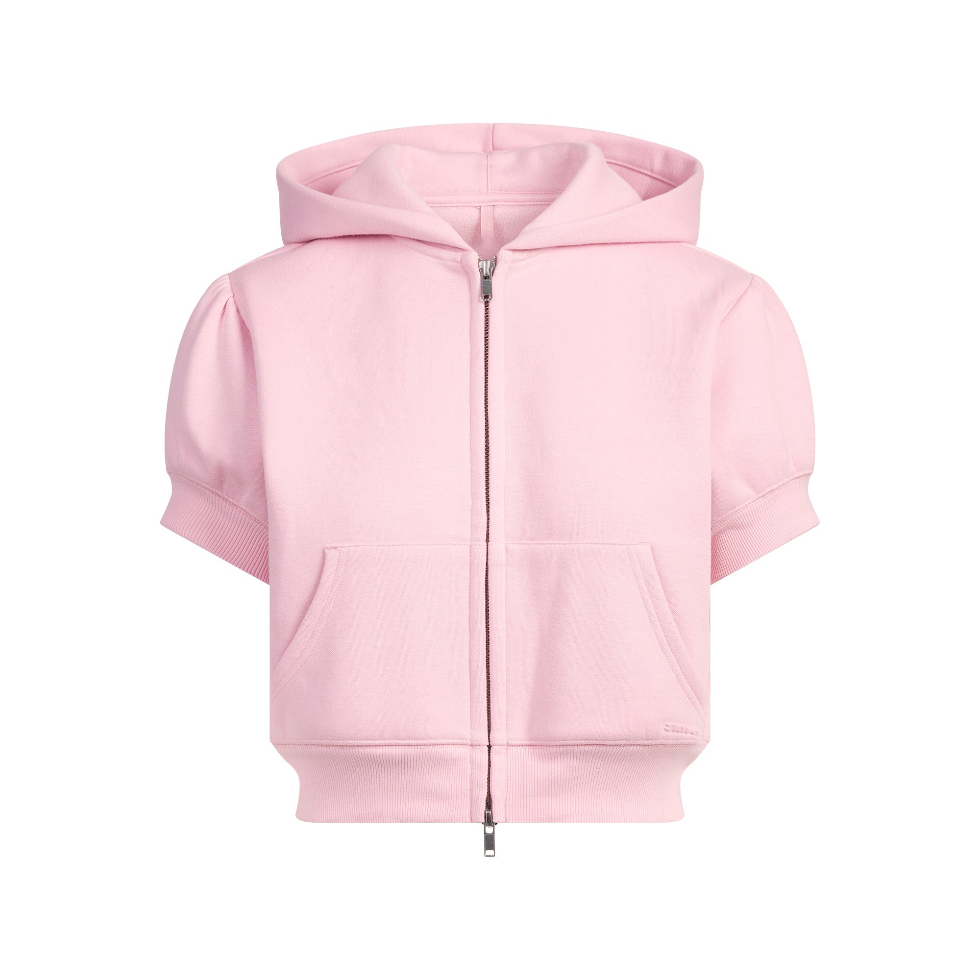 SKIMS COTTON FLEECE BUBBLE SLEEVE CROPPED ZIP UP | HALITE - Sneaker Türkiye