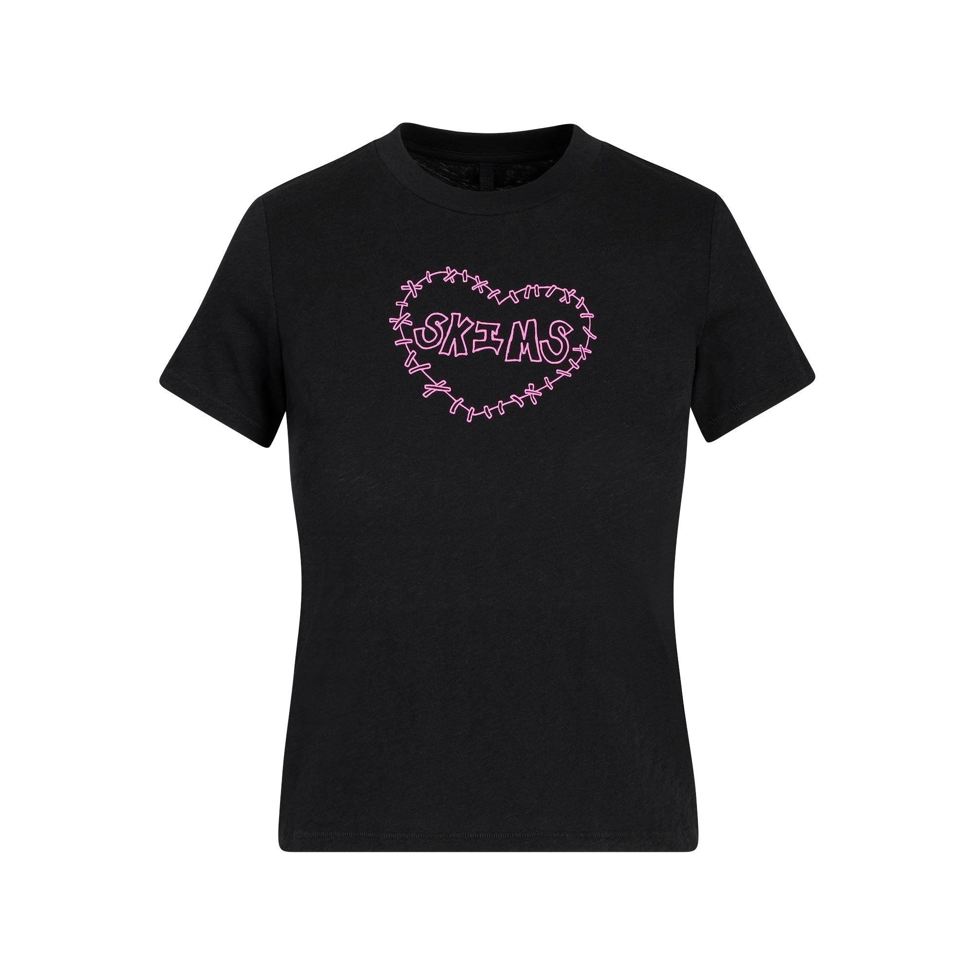 WORN IN JERSEY T-SHIRT | WASHED ONYX SKIMS HEART - Sneaker Türkiye