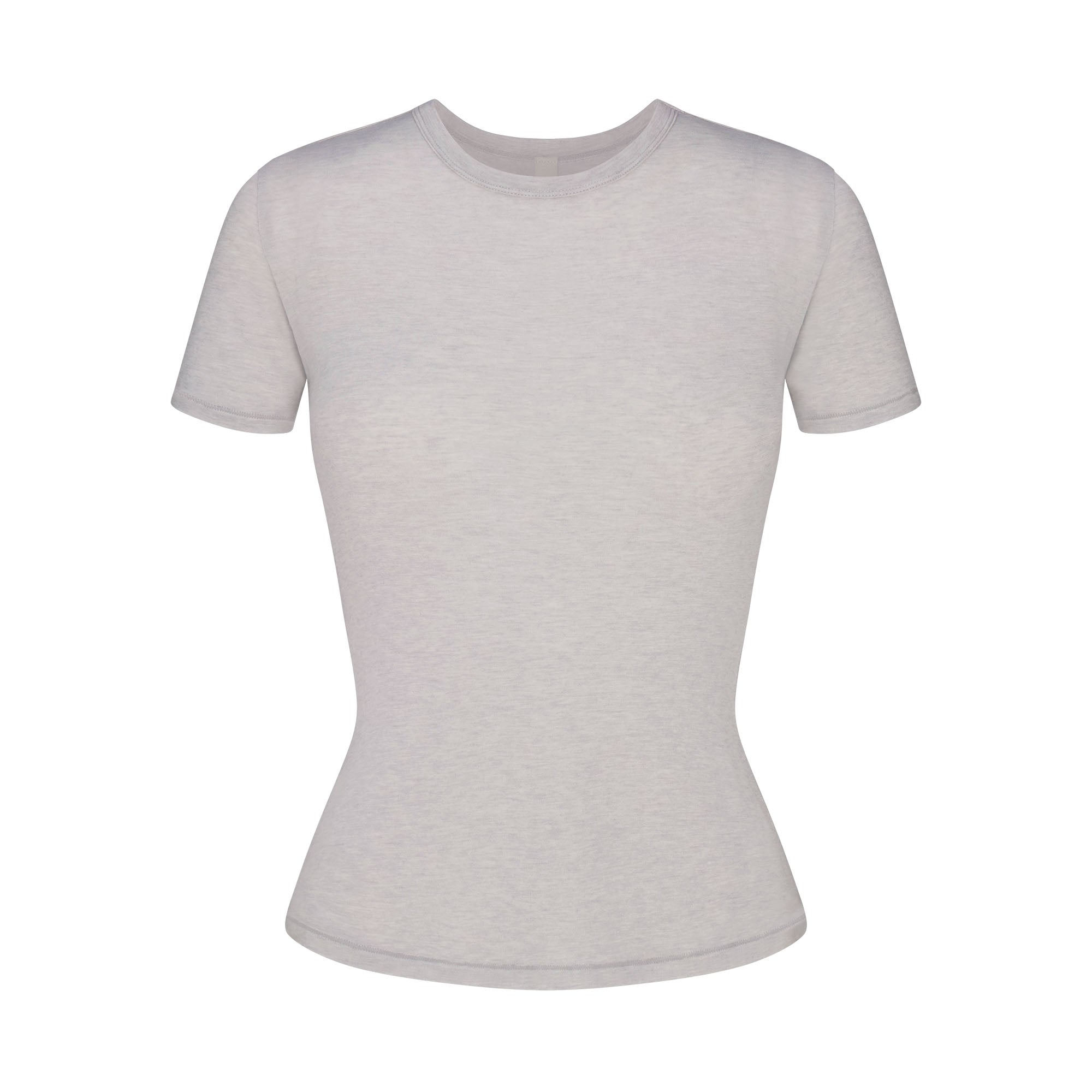 SKIMS SHEER MODAL LONG T-SHIRT | HEATHER GREY - Sneaker Türkiye