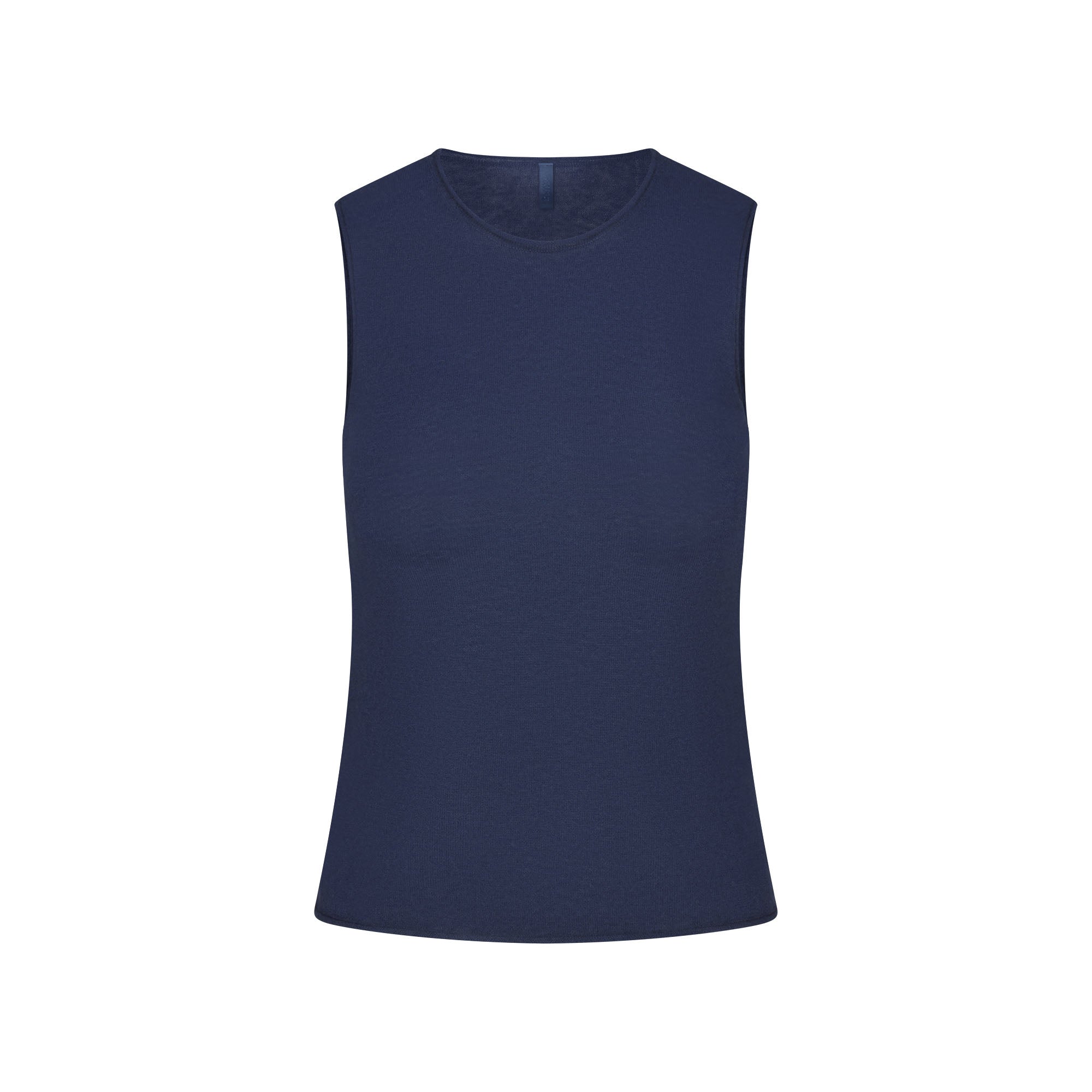 SKIMS FEATHERWEIGHT CASHMERE SLEEVELESS TOP | INDIGO - Sneaker Türkiye