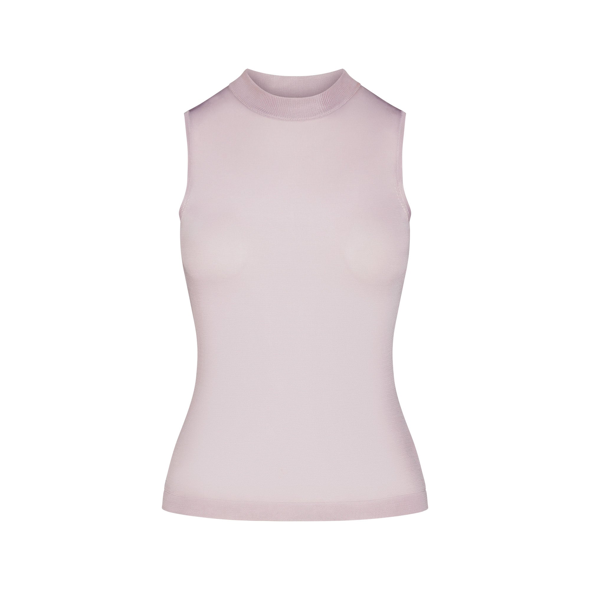 SKIMS SLINKY KNIT MOCK NECK TANK | IRIS MICA - Sneaker Türkiye