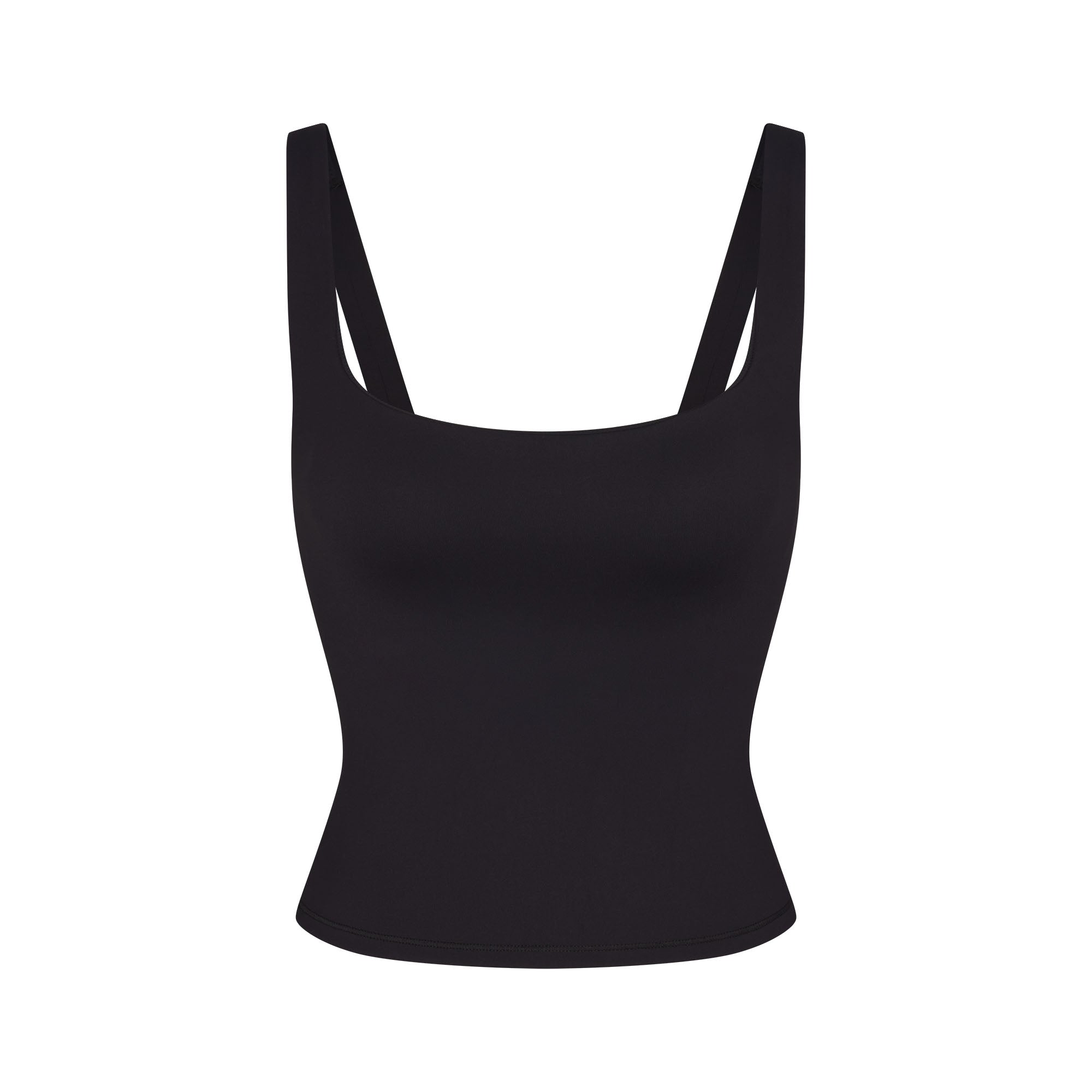 NikeSKIMS MATTE SQUARE NECK TANK | OBSIDIAN - Sneaker Türkiye