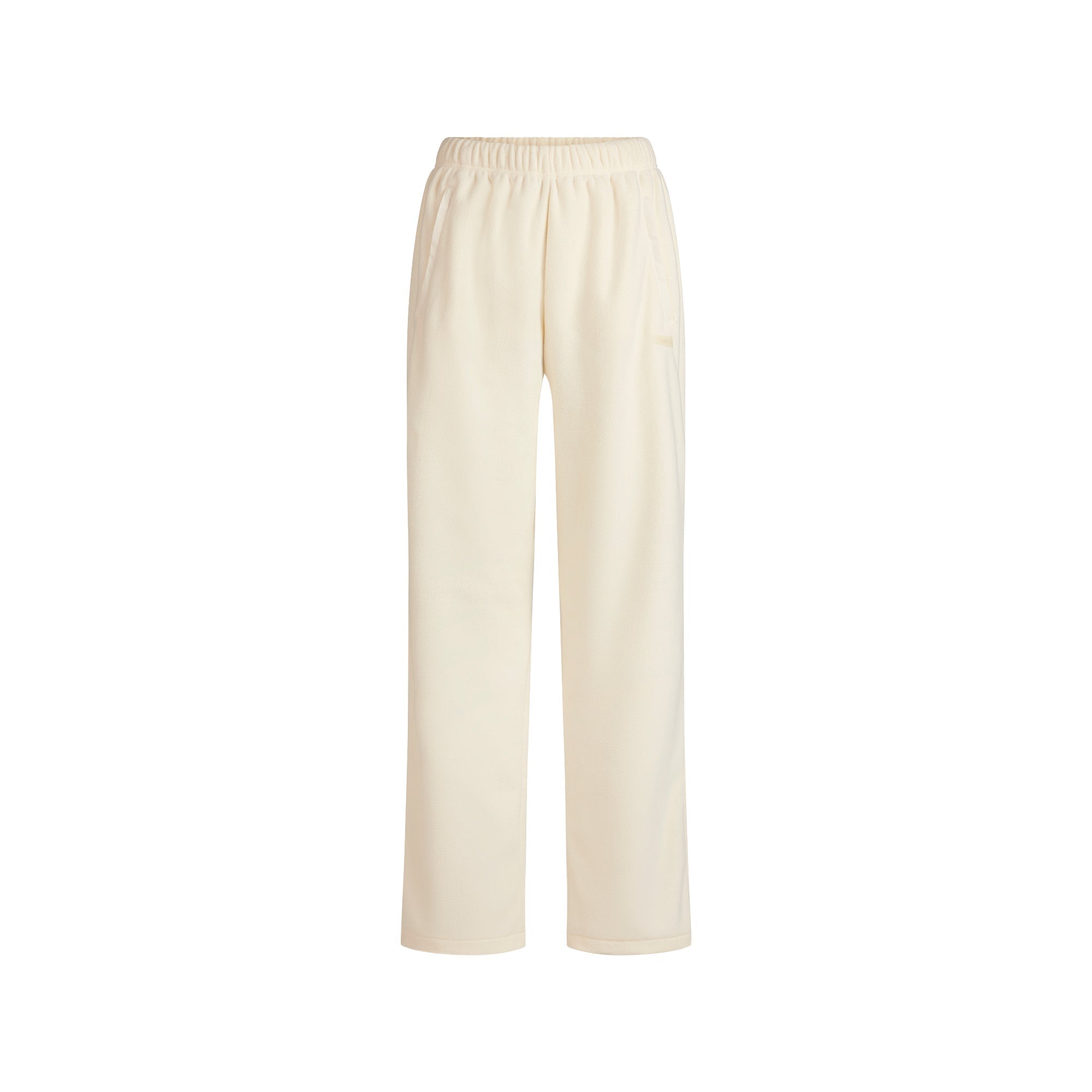 SKIMS OUTDOOR FLEECE STRAIGHT LEG PANT | ECRU - Sneaker Türkiye