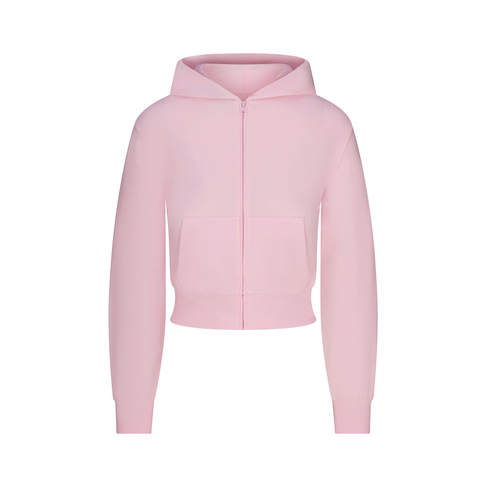 SKIMS COTTON JERSEY ZIP UP HOODIE | CHERRY BLOSSOM - Sneaker Türkiye
