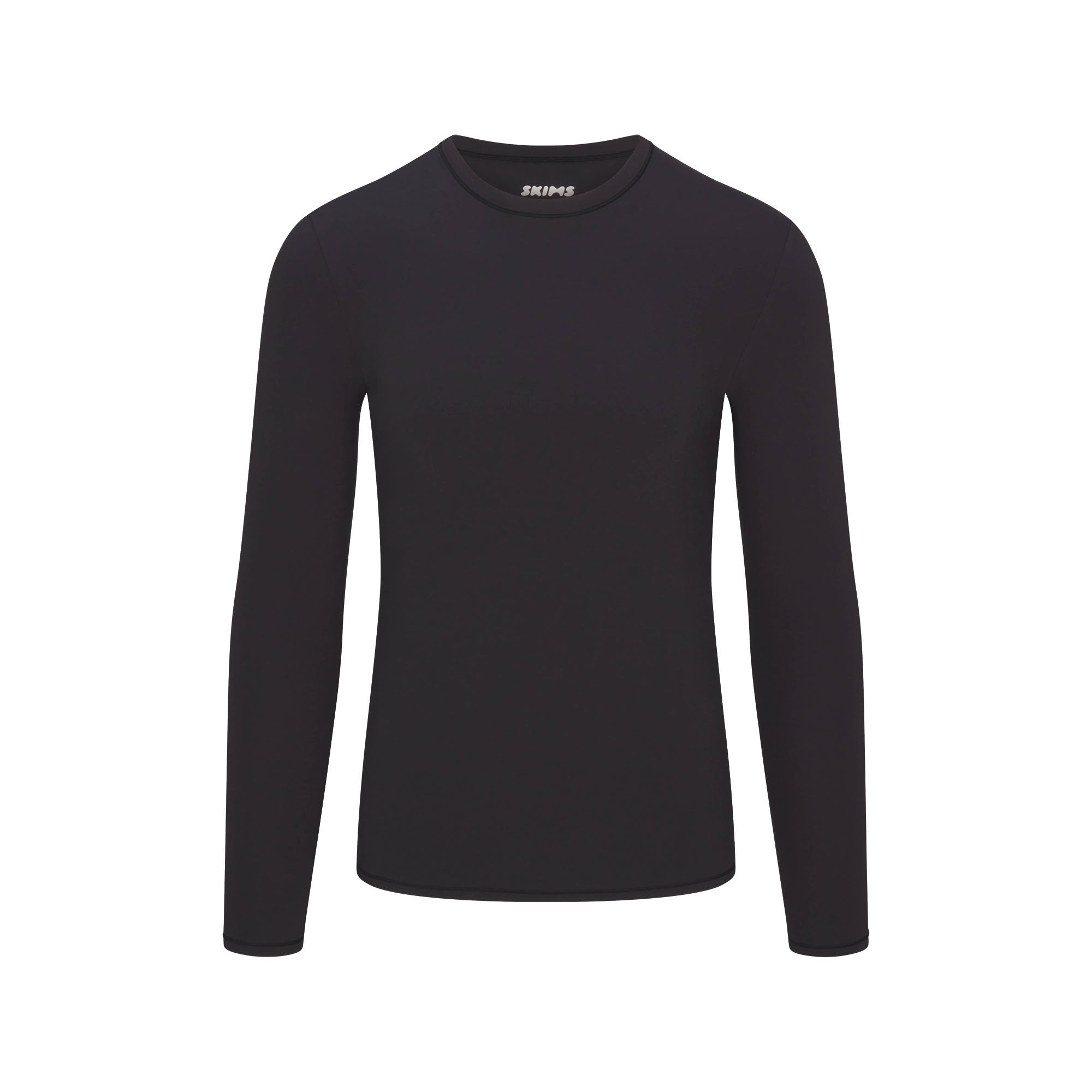 SKIMS FITS EVERYBODY MENS SLIM LONG SLEEVE T-SHIRT | ONYX - Sneaker Türkiye