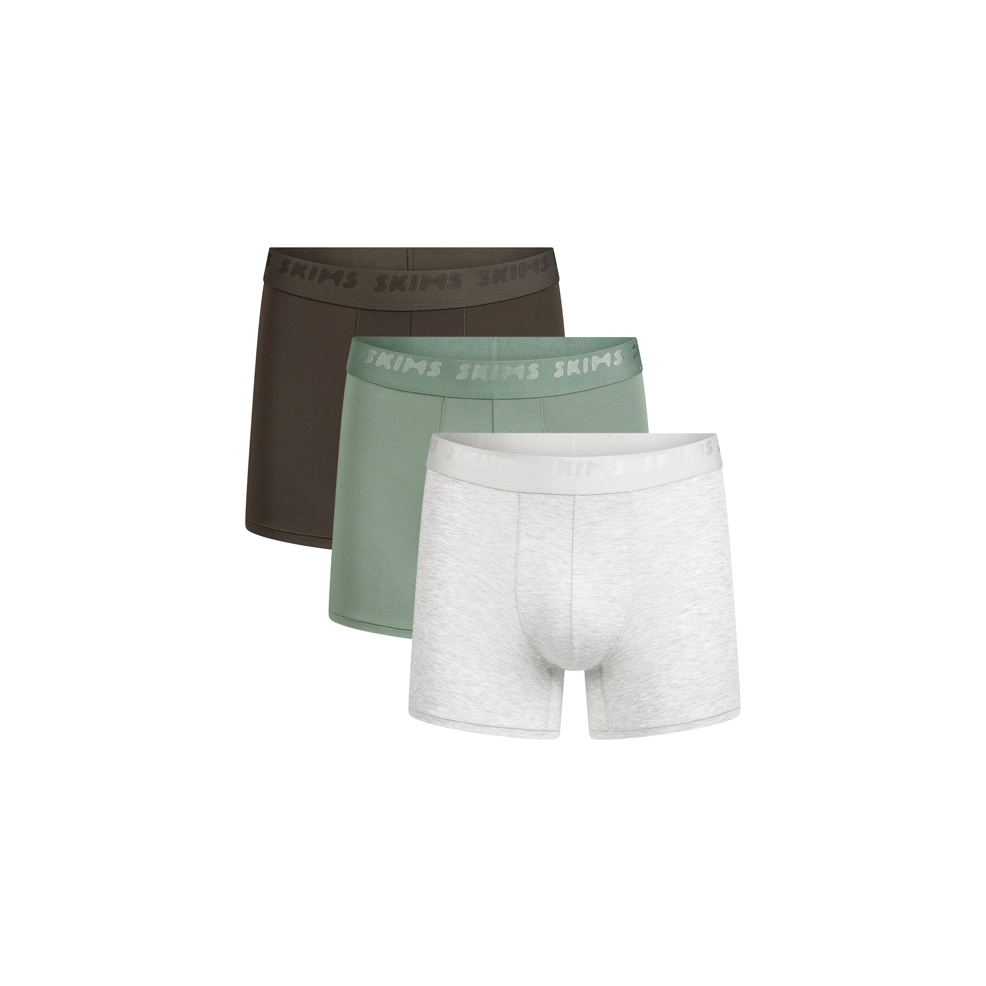 SKIMS STRETCH MENS 3″ BOXER BRIEF 3-PACK | LAUREL MULTI - Sneaker Türkiye
