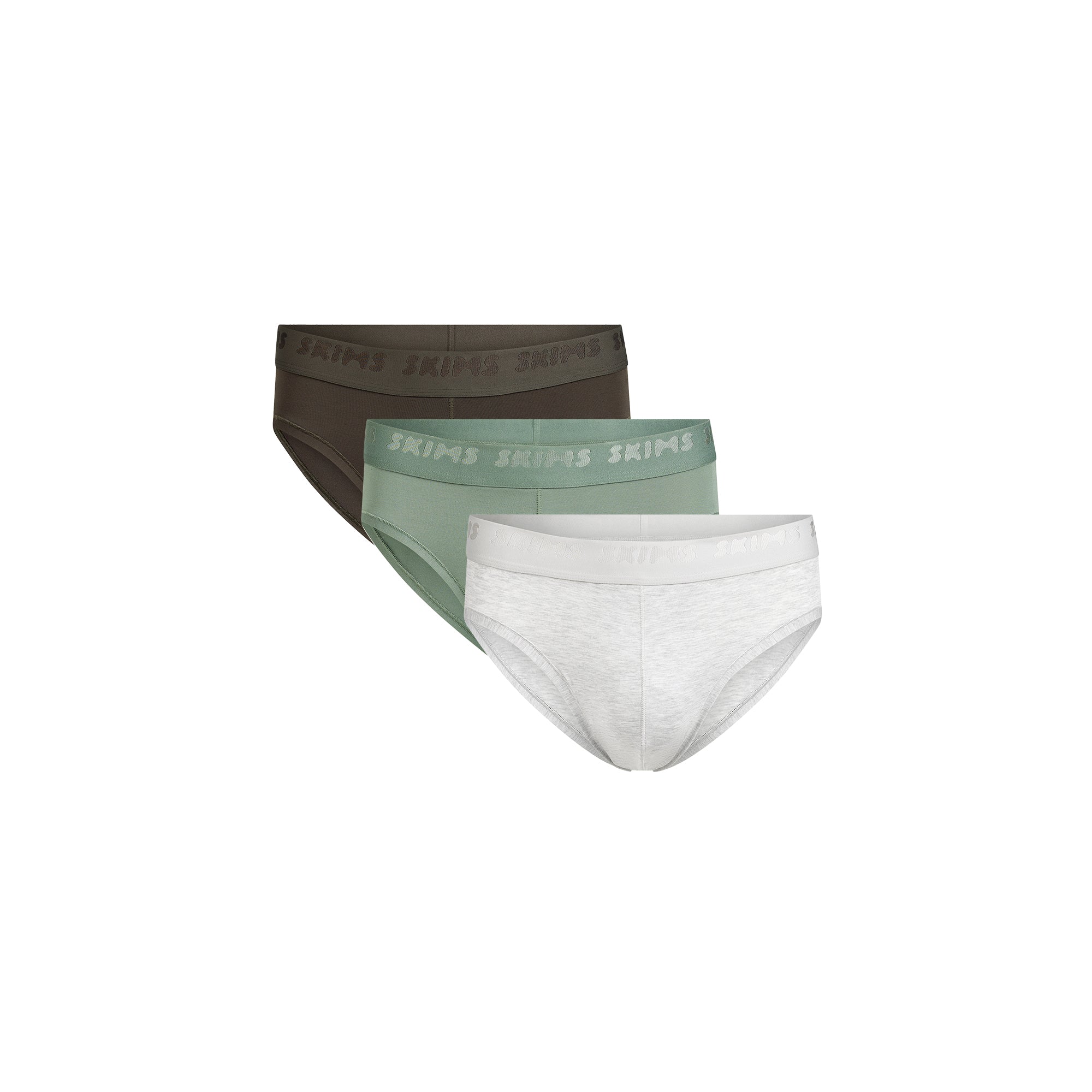 SKIMS STRETCH MENS BRIEF 3-PACK | LAUREL MULTI - Sneaker Türkiye
